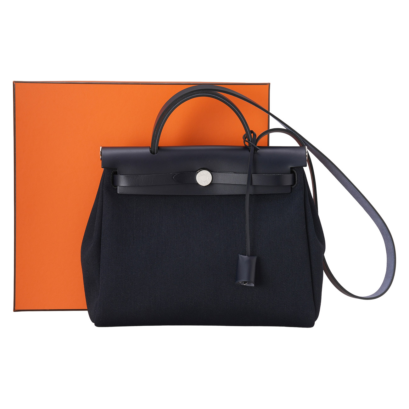 HERMES(USED)에르메스 에르백 31 인디고블루 은장