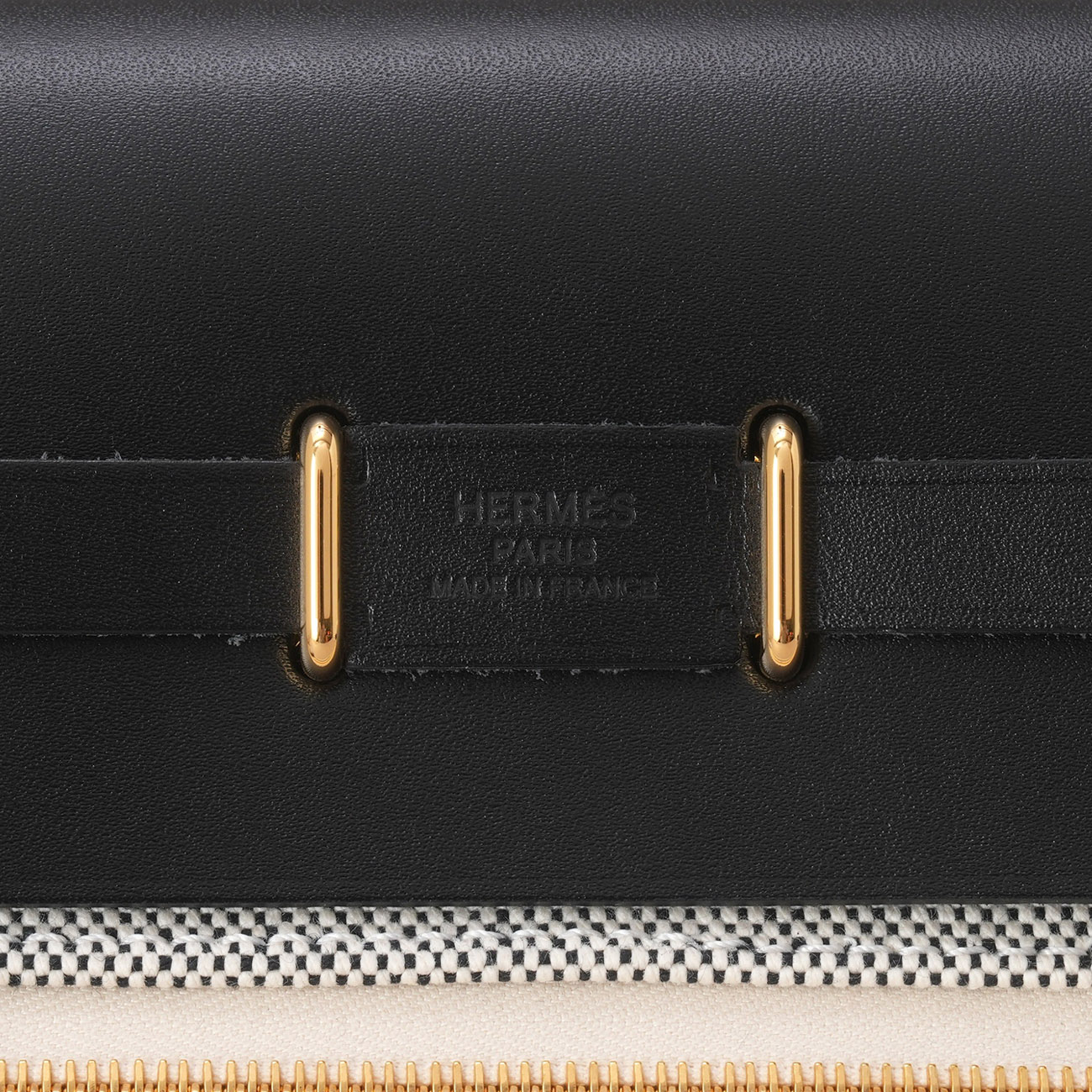 HERMES(USED)에르백 20 느와 에크루느와