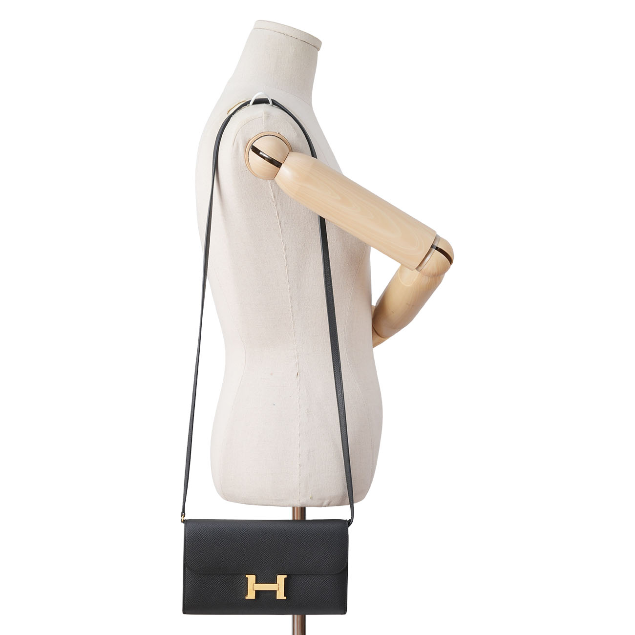 HERMES(USED)에르메스 콘스탄스 롱투고 느와 금장