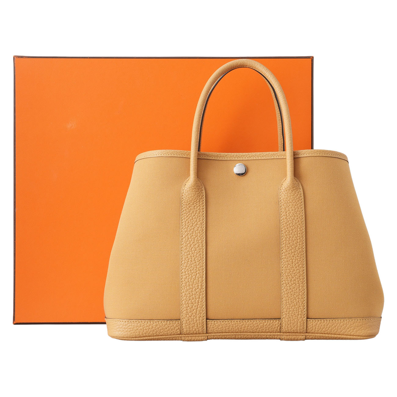 HERMES(USED)에르메스 패브릭 가든파티 30 PAILLE