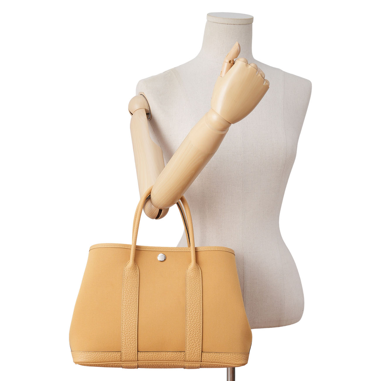 HERMES(USED)에르메스 패브릭 가든파티 30 PAILLE