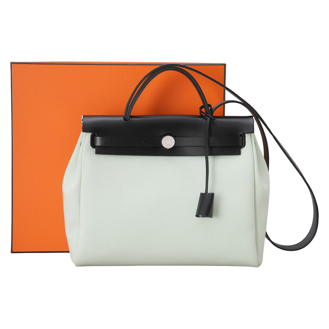 HERMES(USED)에르메스 에르백 31 베르트 페퍼민트, 느와
