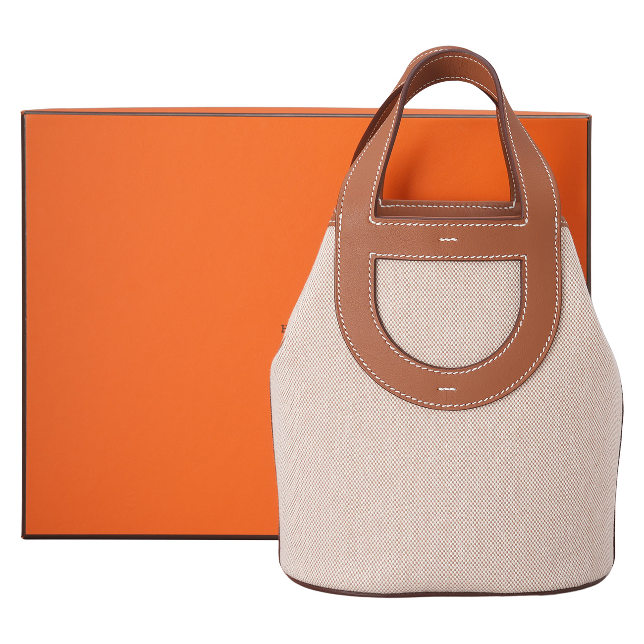 HERMES(USED)에르메스 인더루프 18 에크루베이지 은장