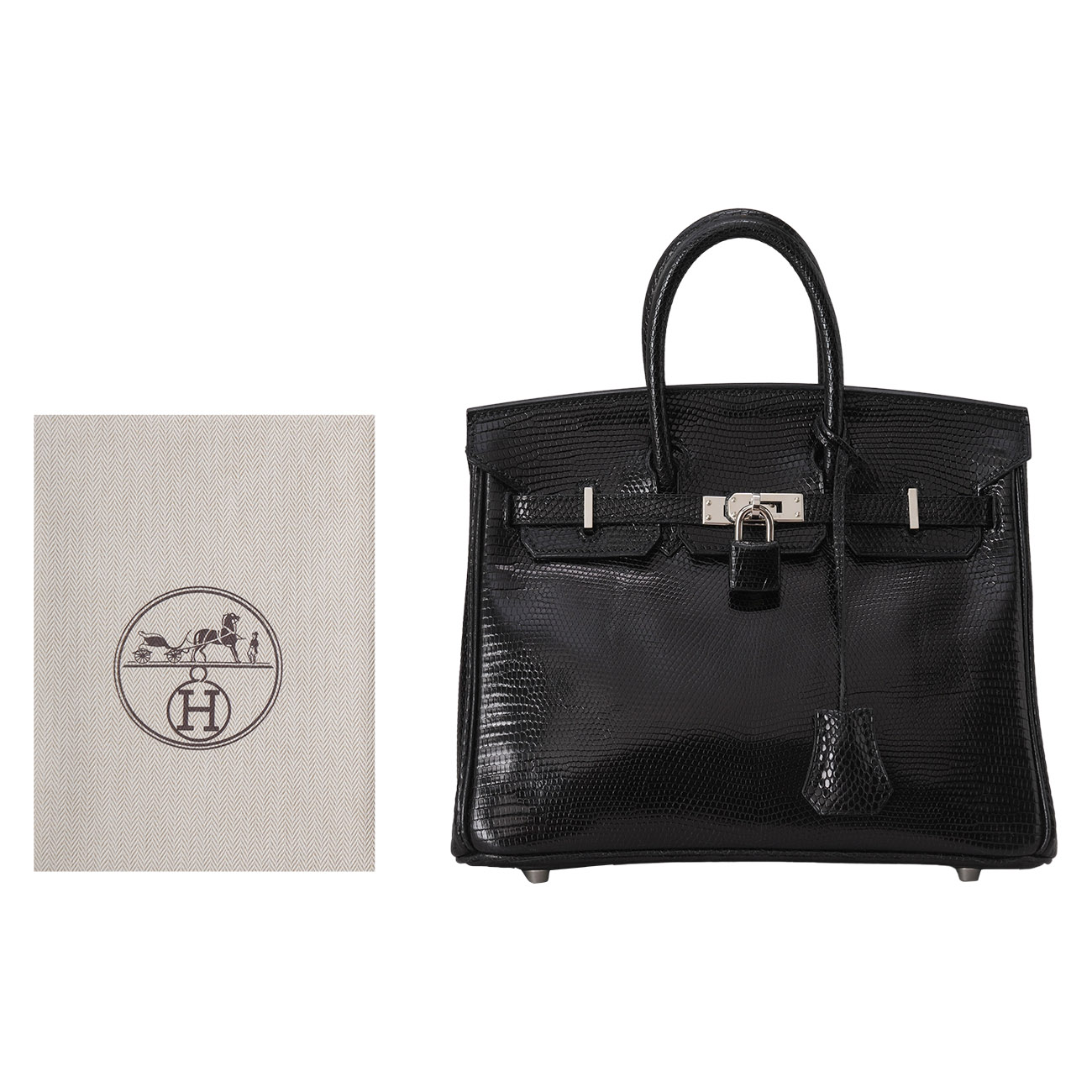 HERMES(USED)에르메스 리자드 벌킨 25