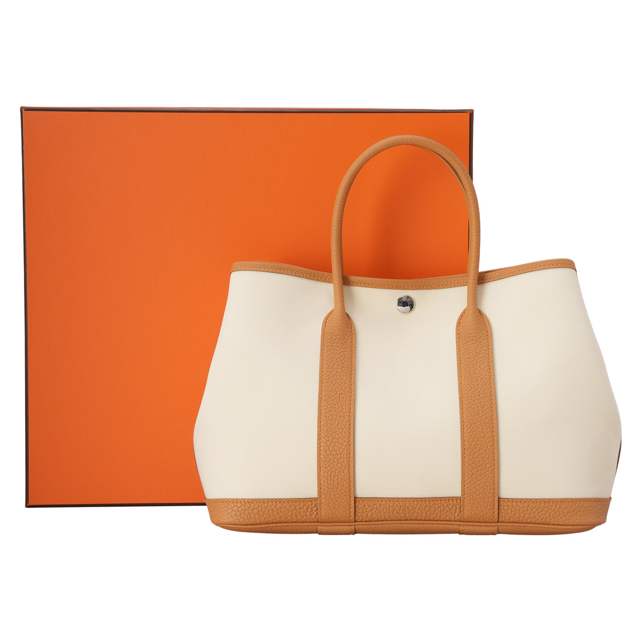 HERMES(USED)에르메스 캔버스 가든파티 30