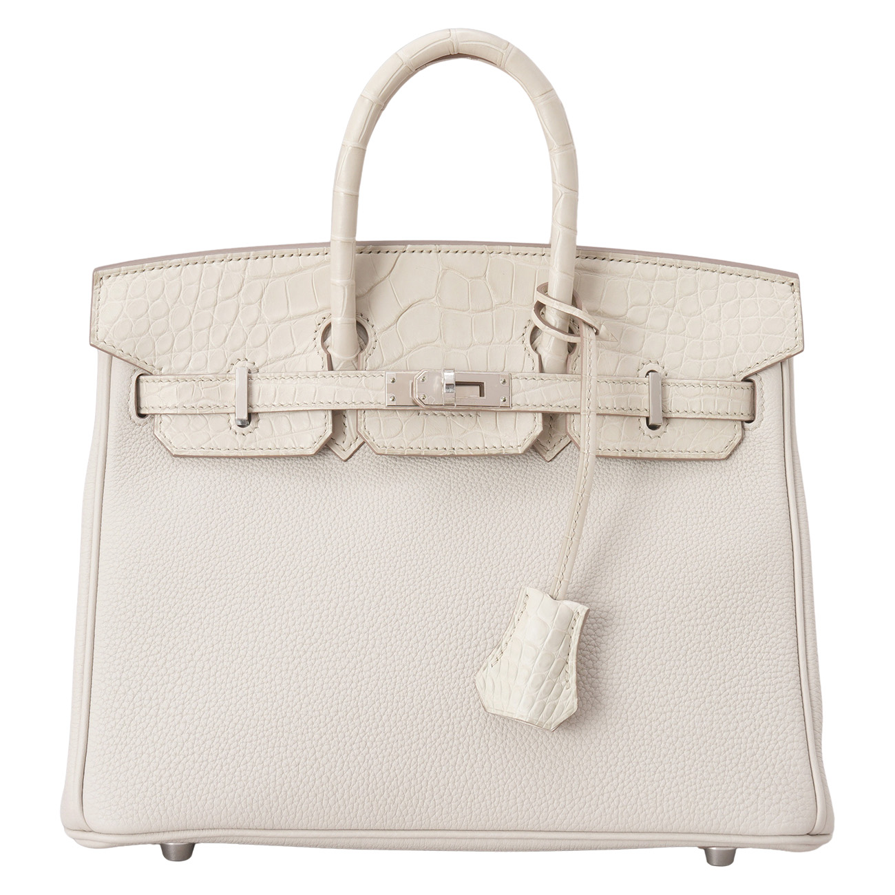 HERMES(USED)에르메스 엘리게이터 와니 터치 벌킨 25 베통