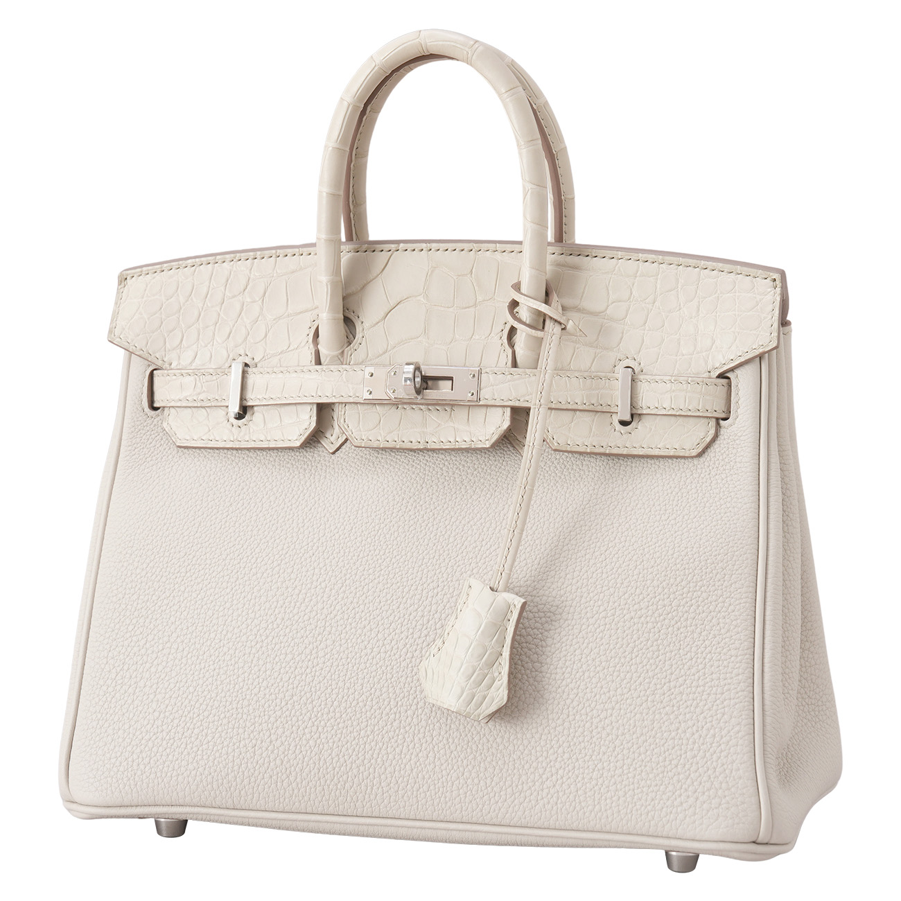 HERMES(USED)에르메스 엘리게이터 와니 터치 벌킨 25 베통