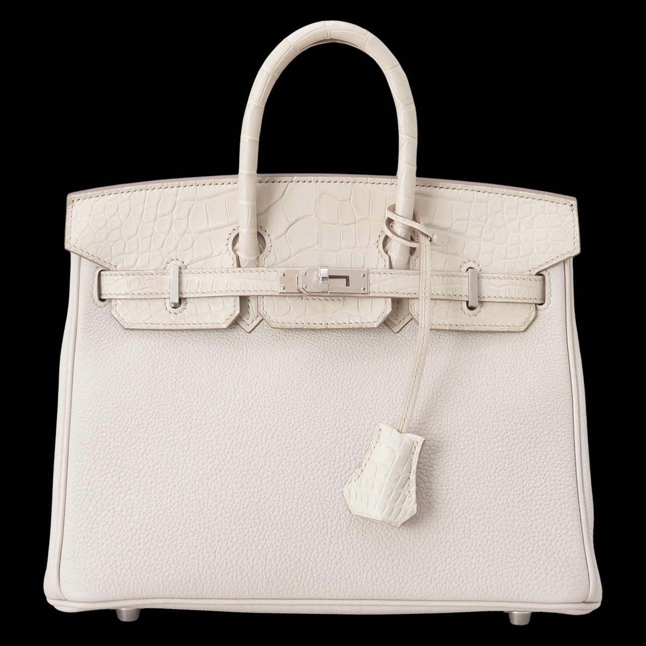 HERMES(USED)에르메스 엘리게이터 와니 터치 벌킨 25 베통