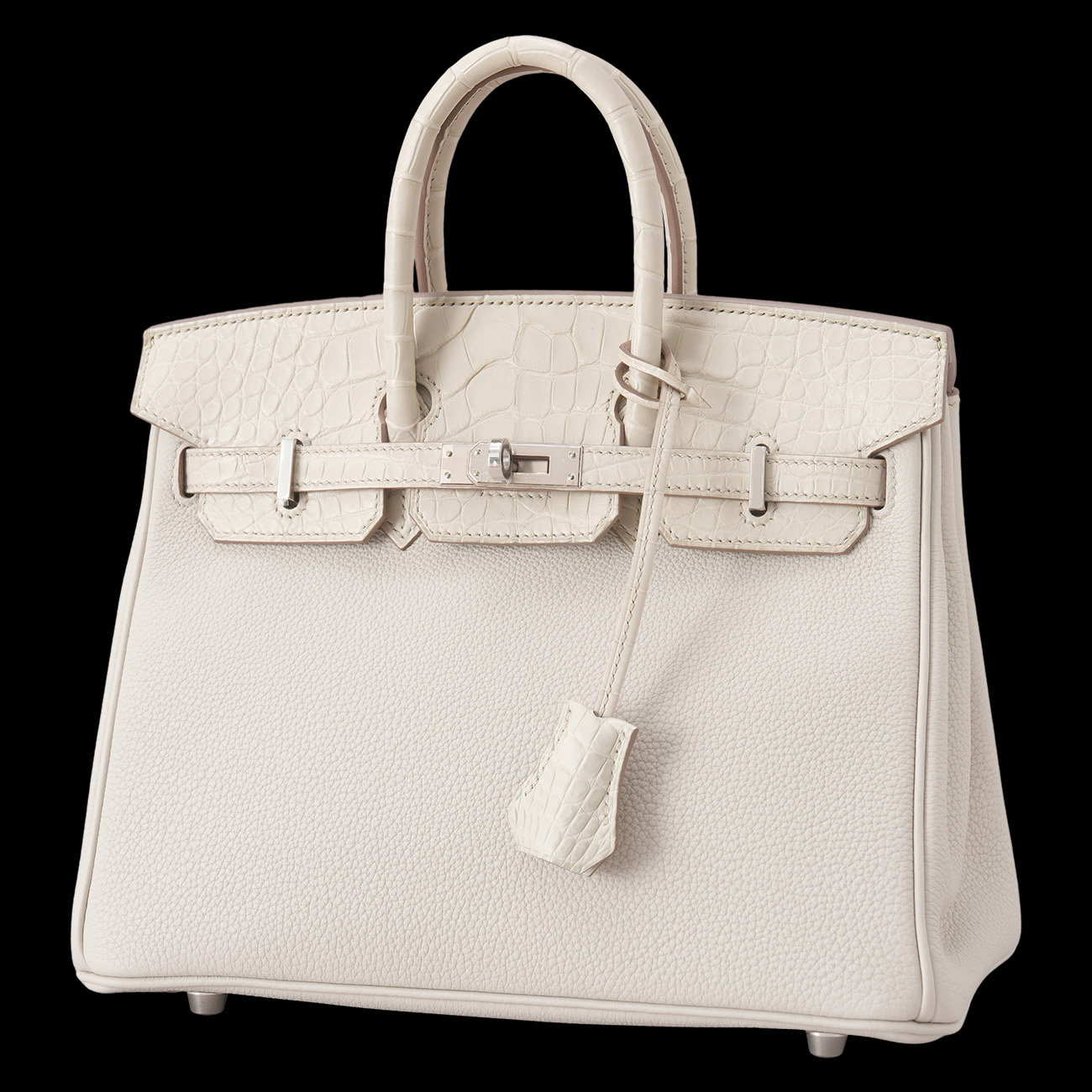 HERMES(USED)에르메스 엘리게이터 와니 터치 벌킨 25 베통