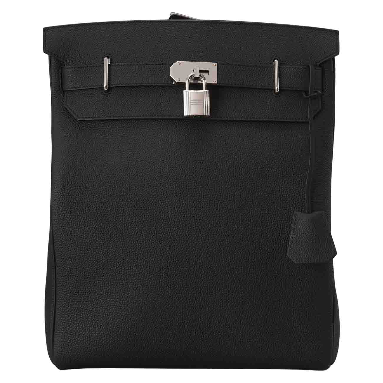 HERMES(USED)에르메스 핵아도 맥시 느와 은장