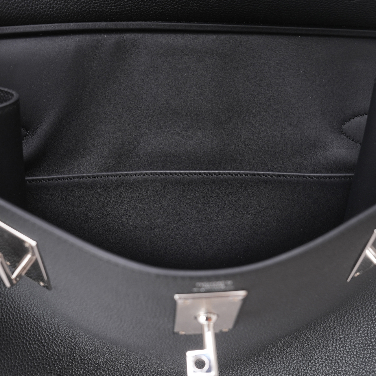 HERMES(USED)에르메스 핵아도 맥시 느와 은장