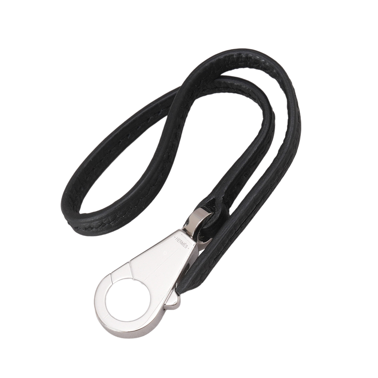 HERMES(USED)에르메스 핵아도 맥시 느와 은장