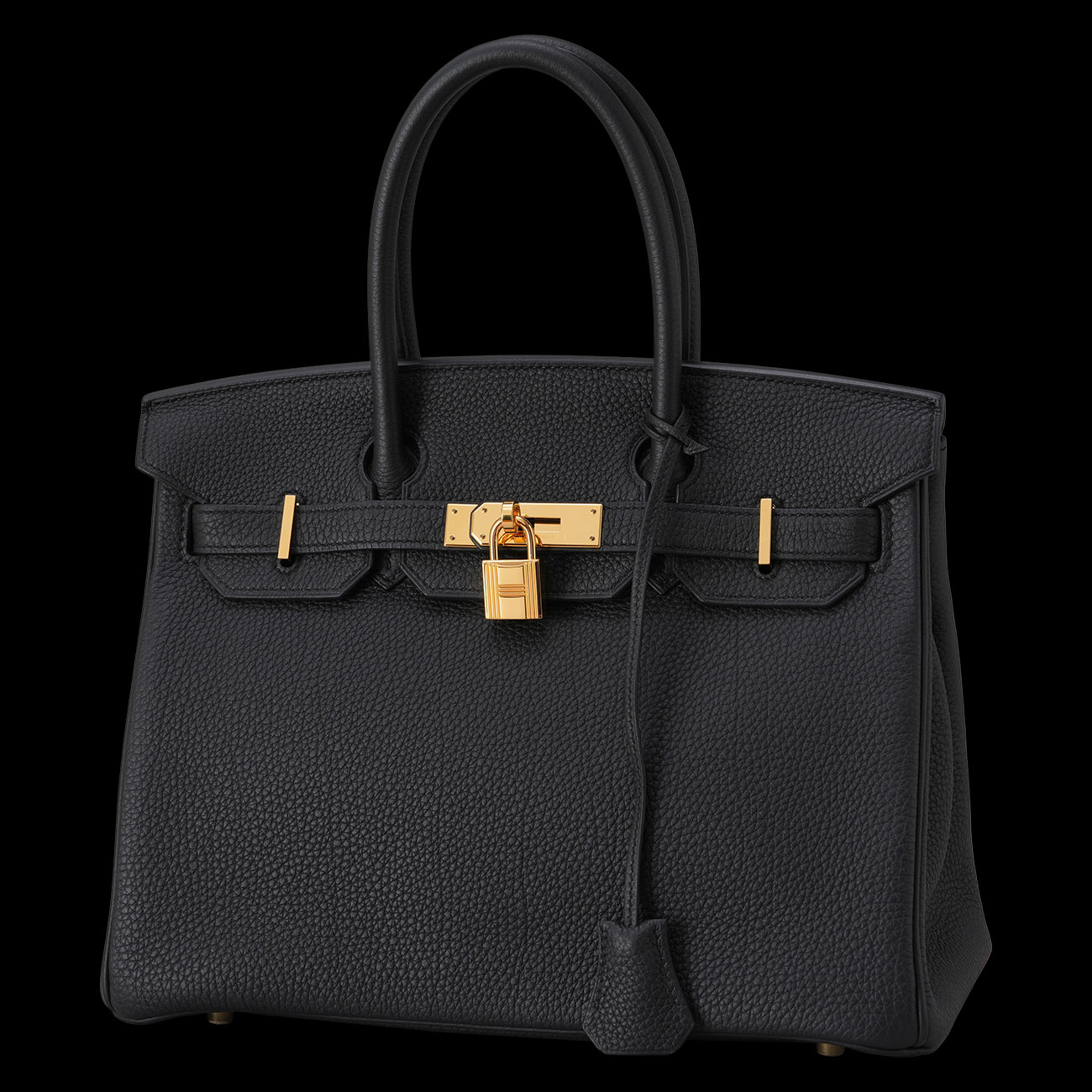 HERMES(USED)에르메스 벌킨 30 블랙 금장