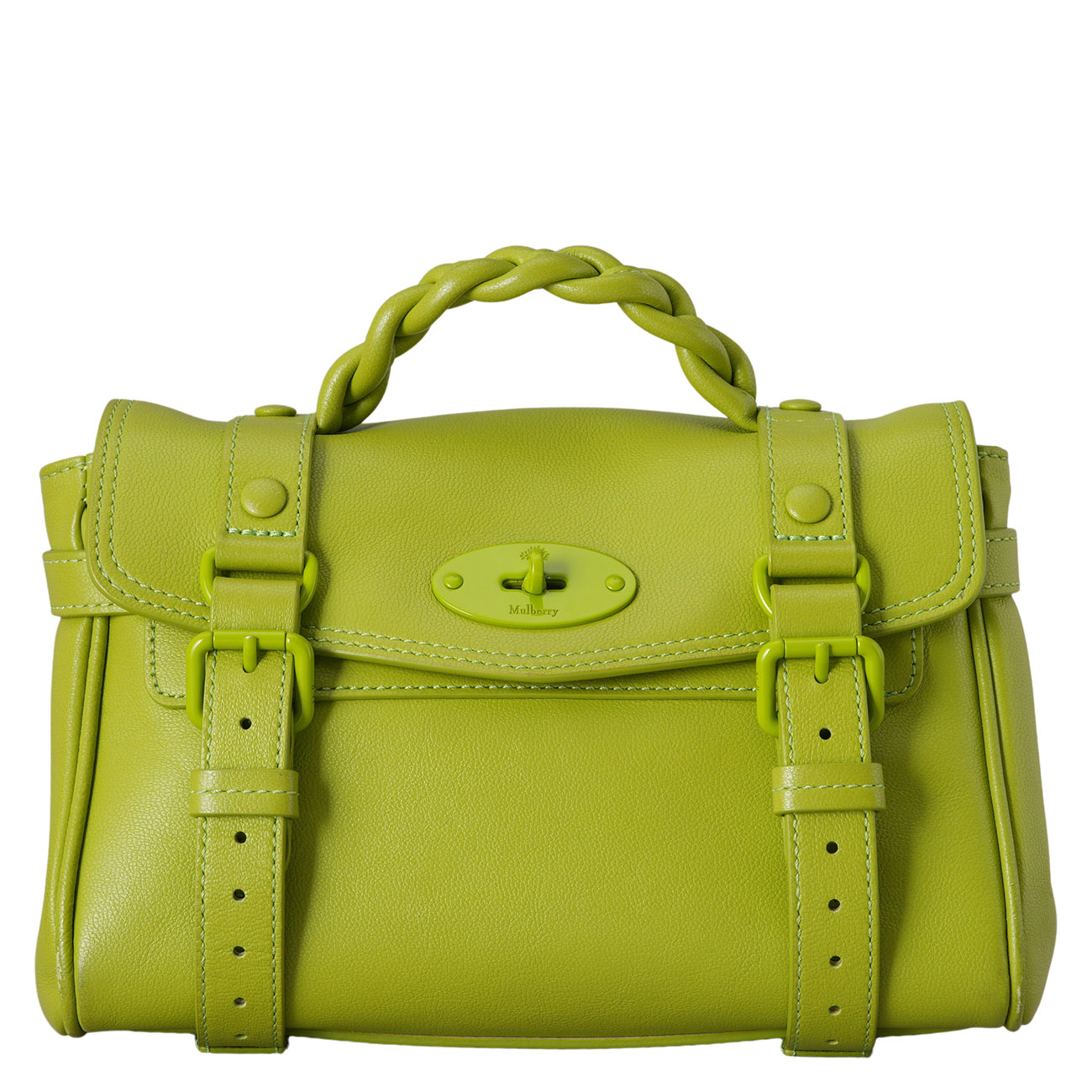 MULBERRY(USED)멀버리 미니 알렉사 토트백