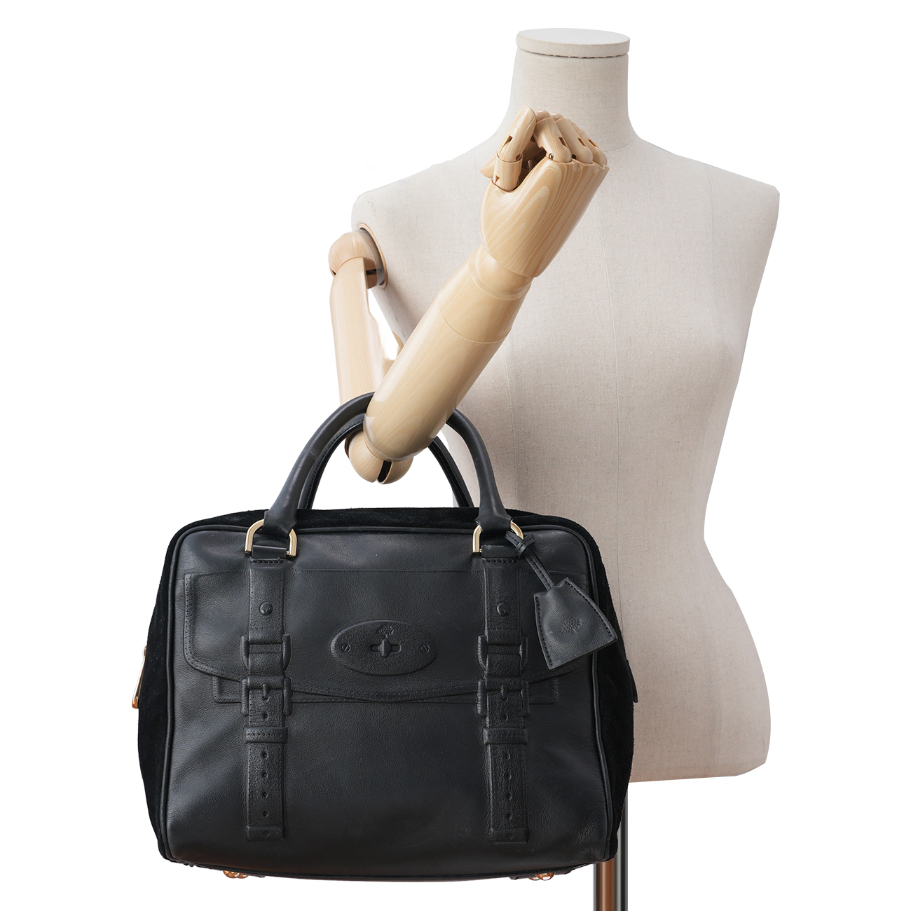 MULBERRY(USED)멀버리 스웨이트 토트백