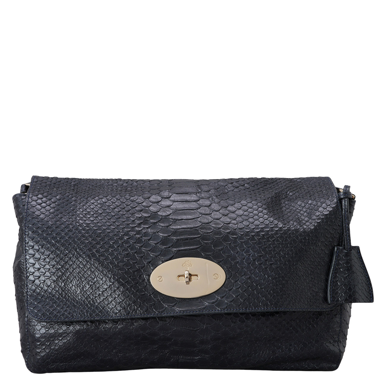 MULBERRY(USED)멀버리 파이톤 패턴 릴리백 라지