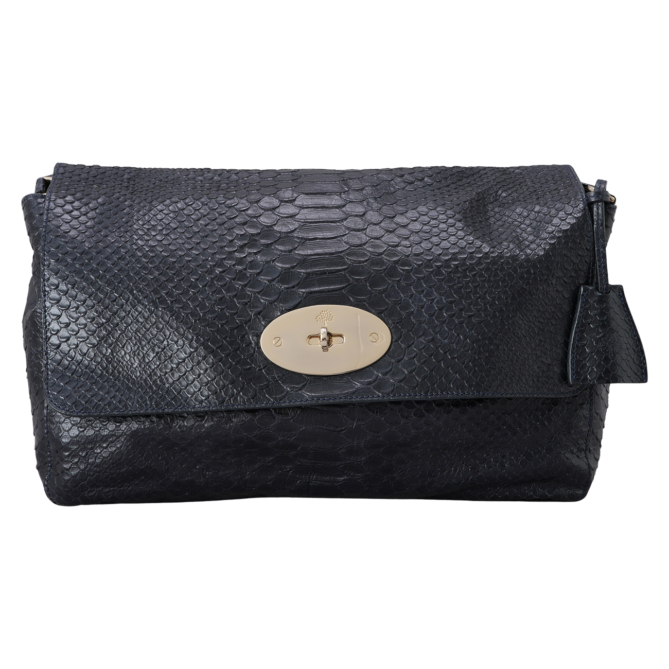 MULBERRY(USED)멀버리 파이톤 패턴 릴리백 라지