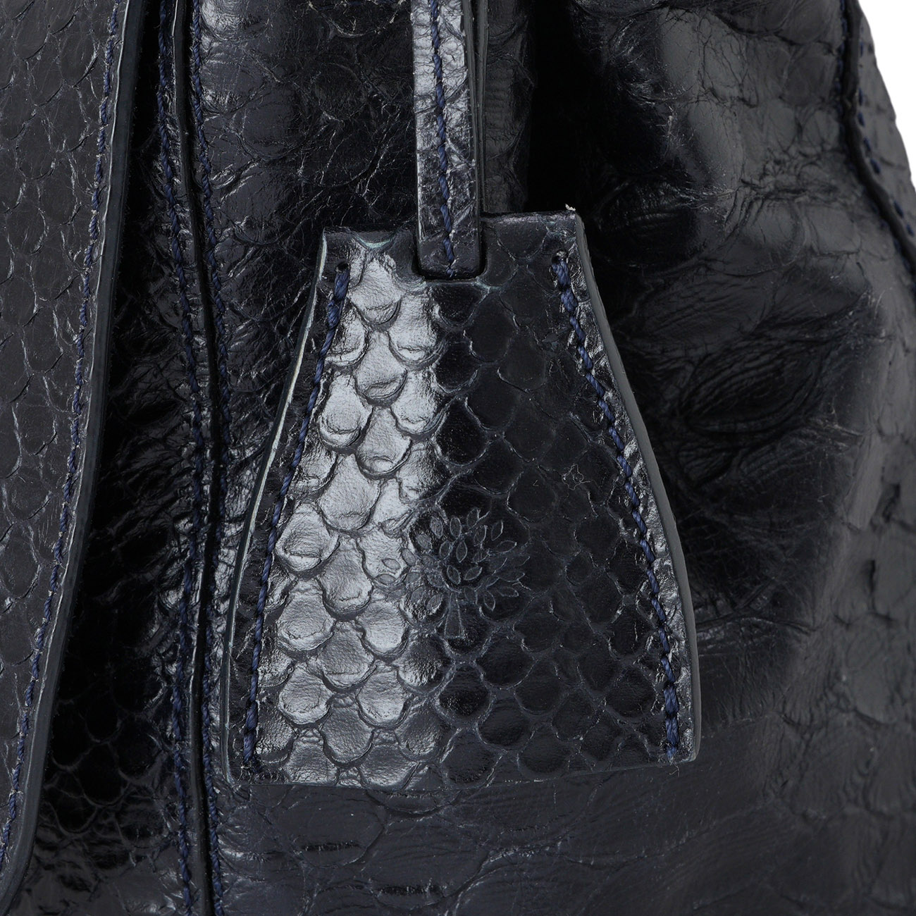 MULBERRY(USED)멀버리 파이톤 패턴 릴리백 라지