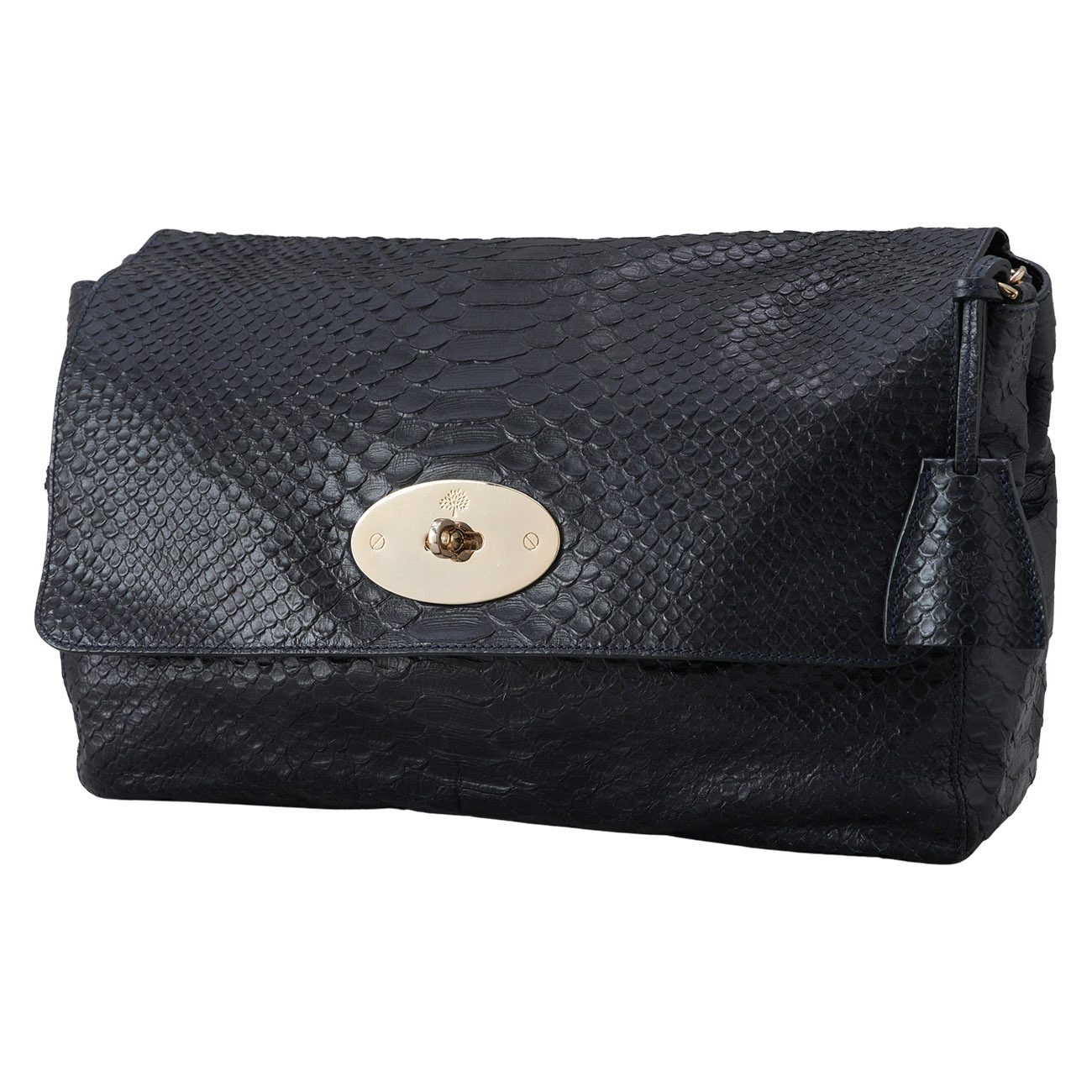 MULBERRY(USED)멀버리 파이톤 패턴 릴리백 라지