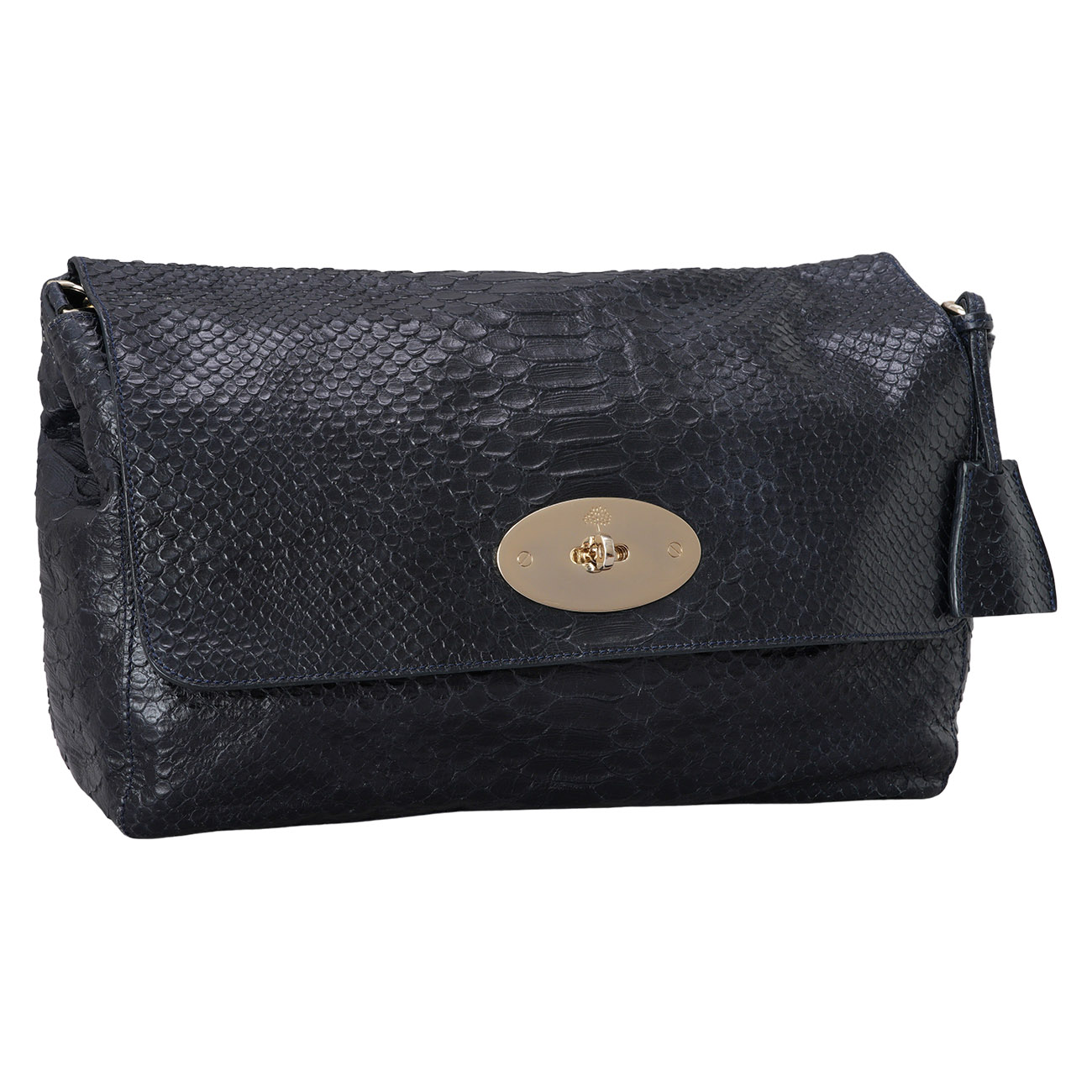 MULBERRY(USED)멀버리 파이톤 패턴 릴리백 라지