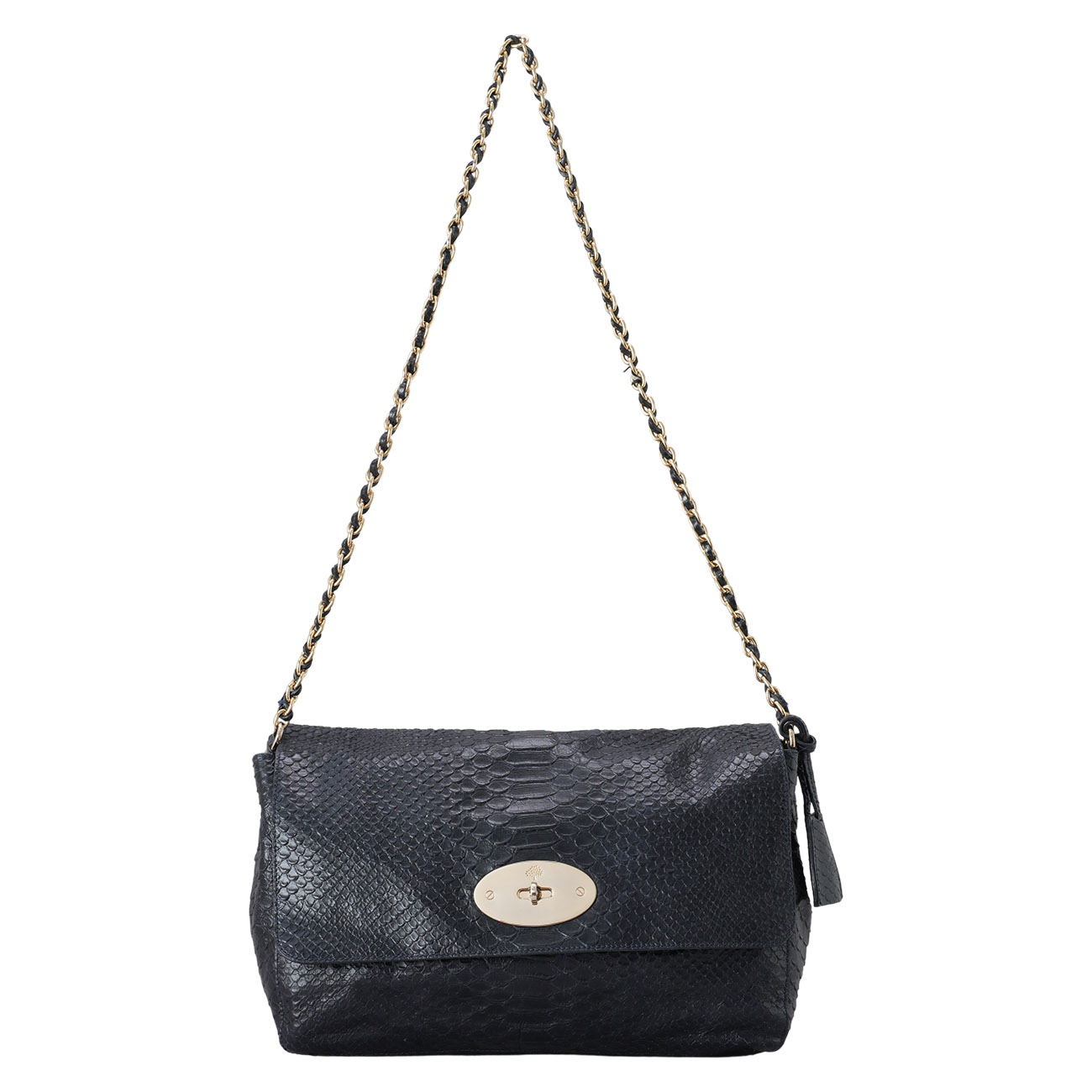 MULBERRY(USED)멀버리 파이톤 패턴 릴리백 라지