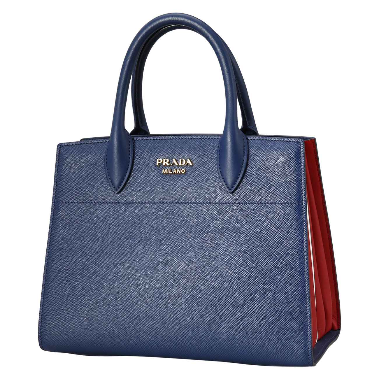 PRADA(USED)프라다 1BA050 비블리오텍 사피아노 토트백