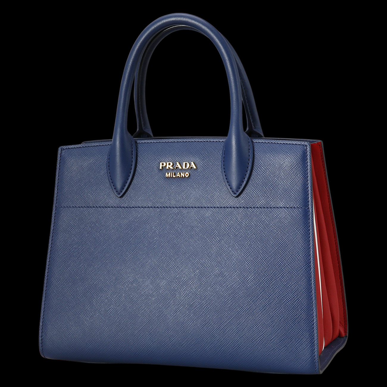 PRADA(USED)프라다 1BA050 비블리오텍 사피아노 토트백