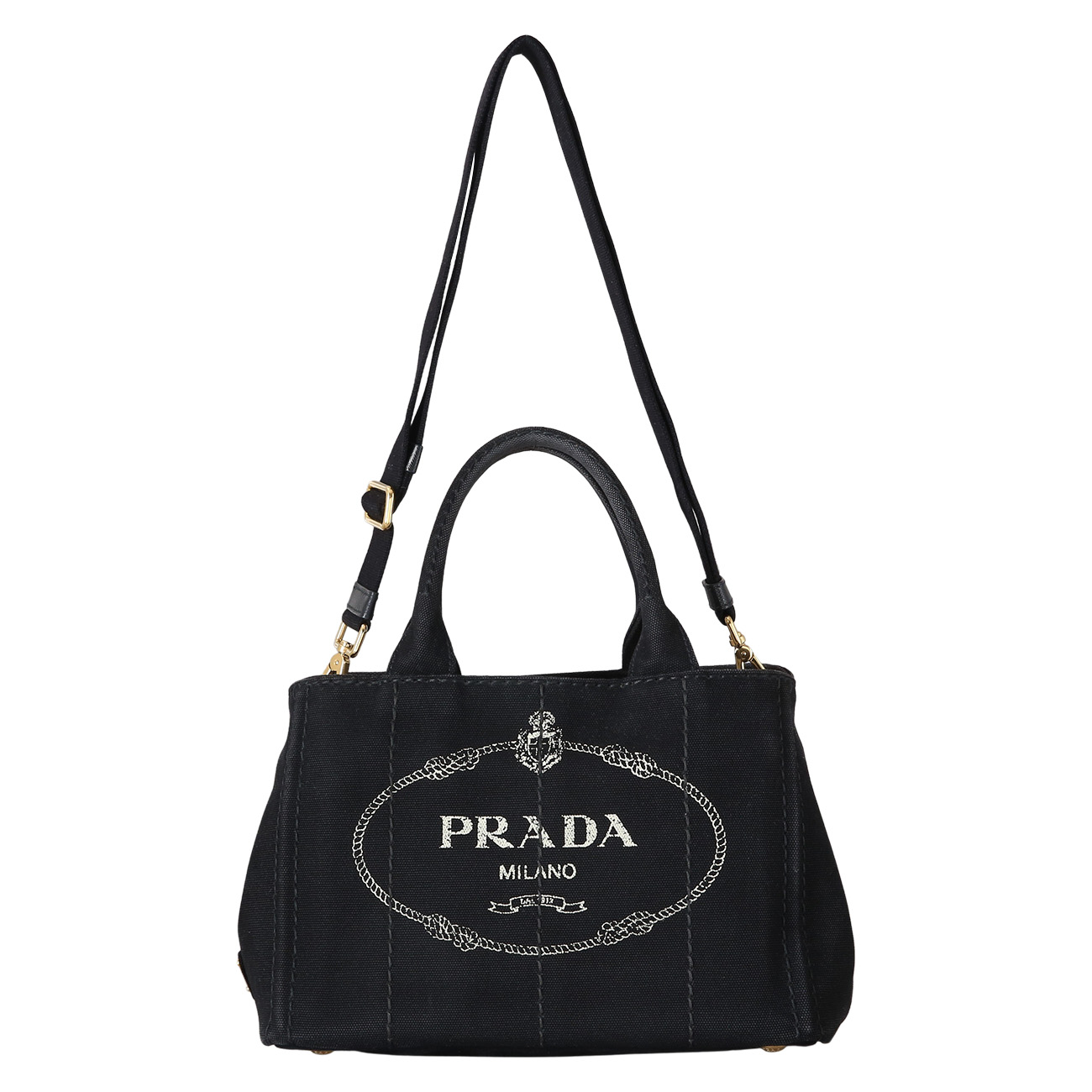 PRADA(USED)프라다 1BG439 카나파 토트겸 숄더백