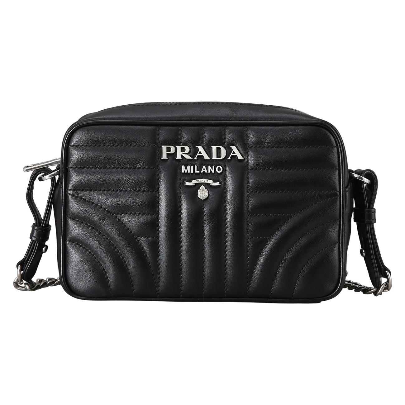 PRADA(USED)프라다 1BH084 다이아그램 카메라백