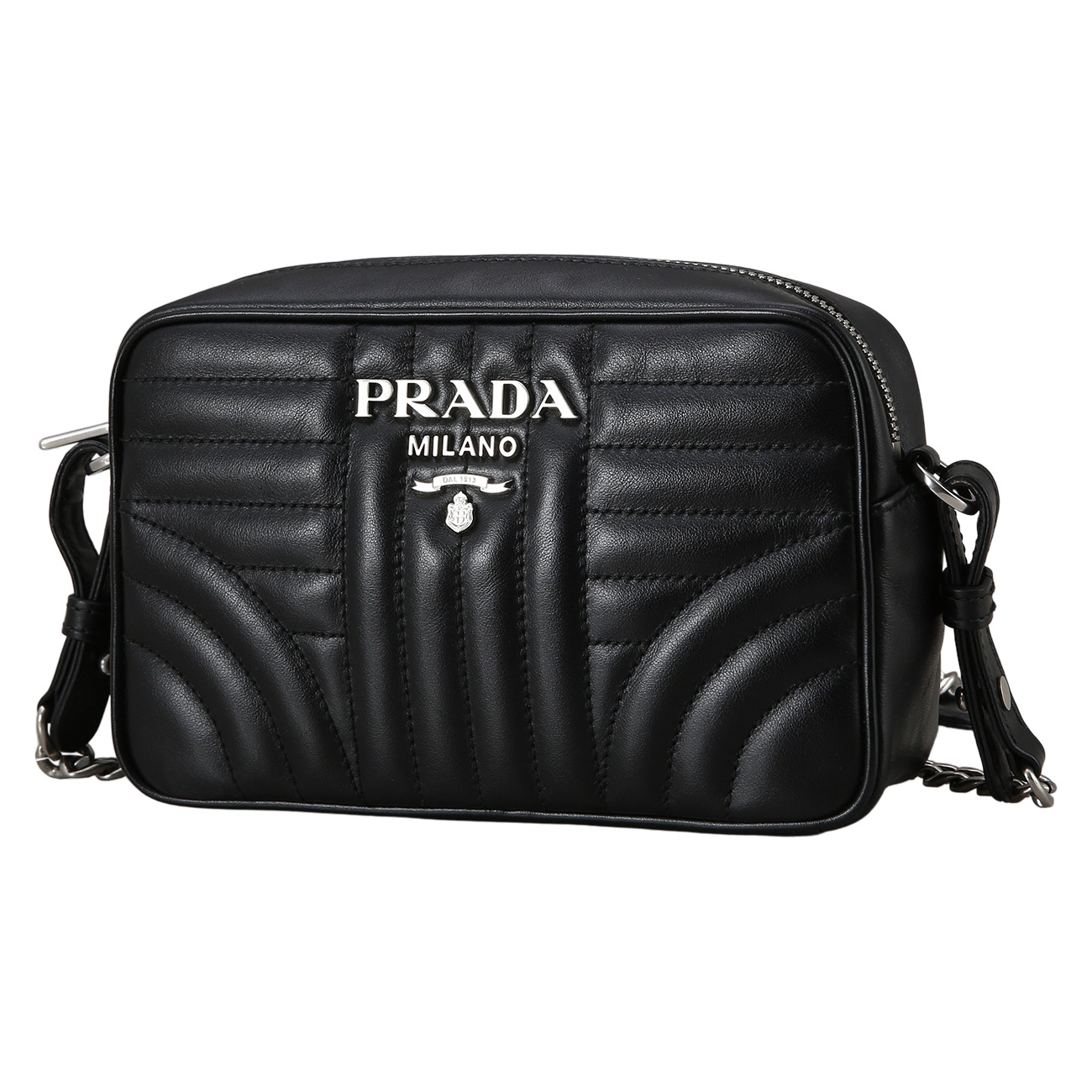 PRADA(USED)프라다 1BH084 다이아그램 카메라백