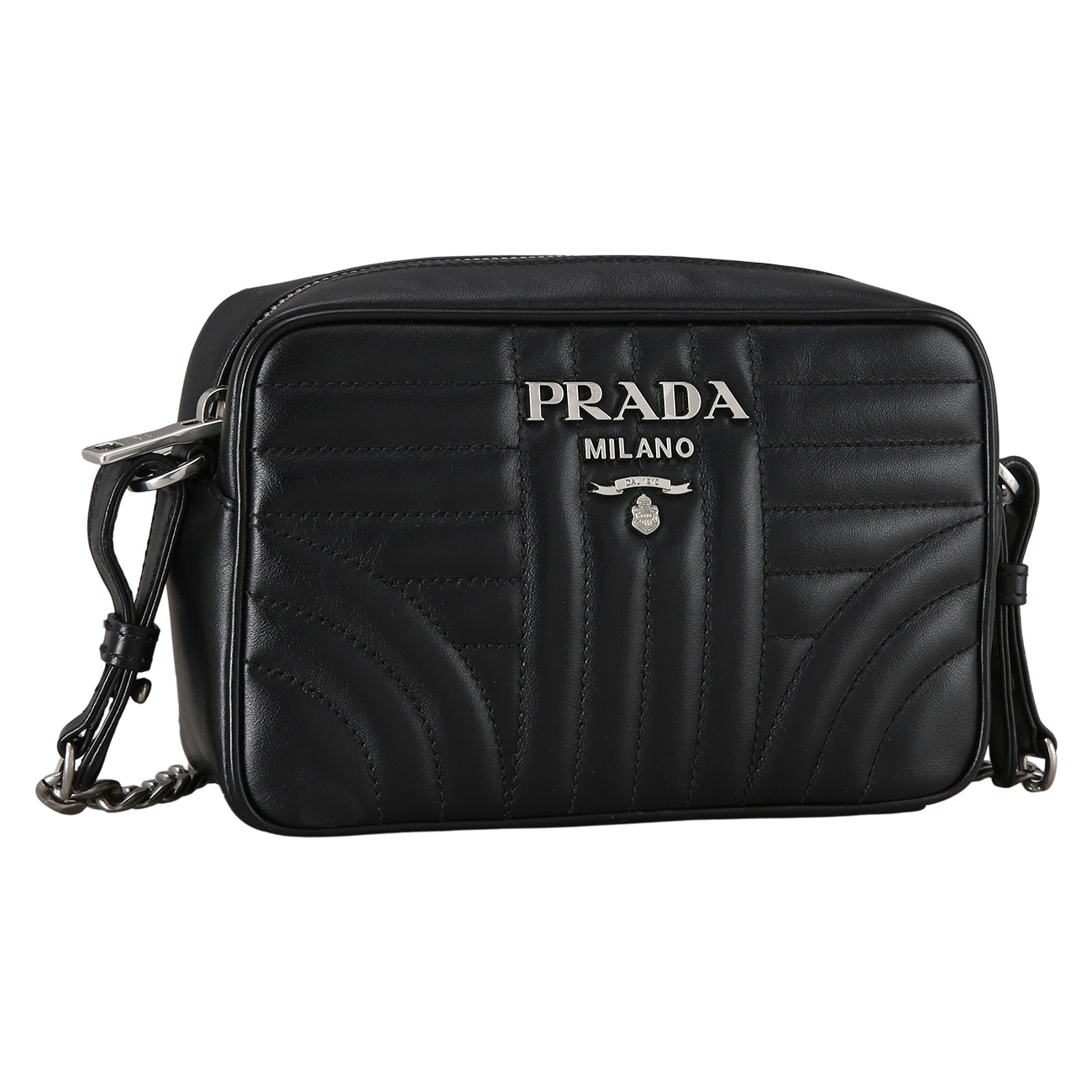 PRADA(USED)프라다 1BH084 다이아그램 카메라백