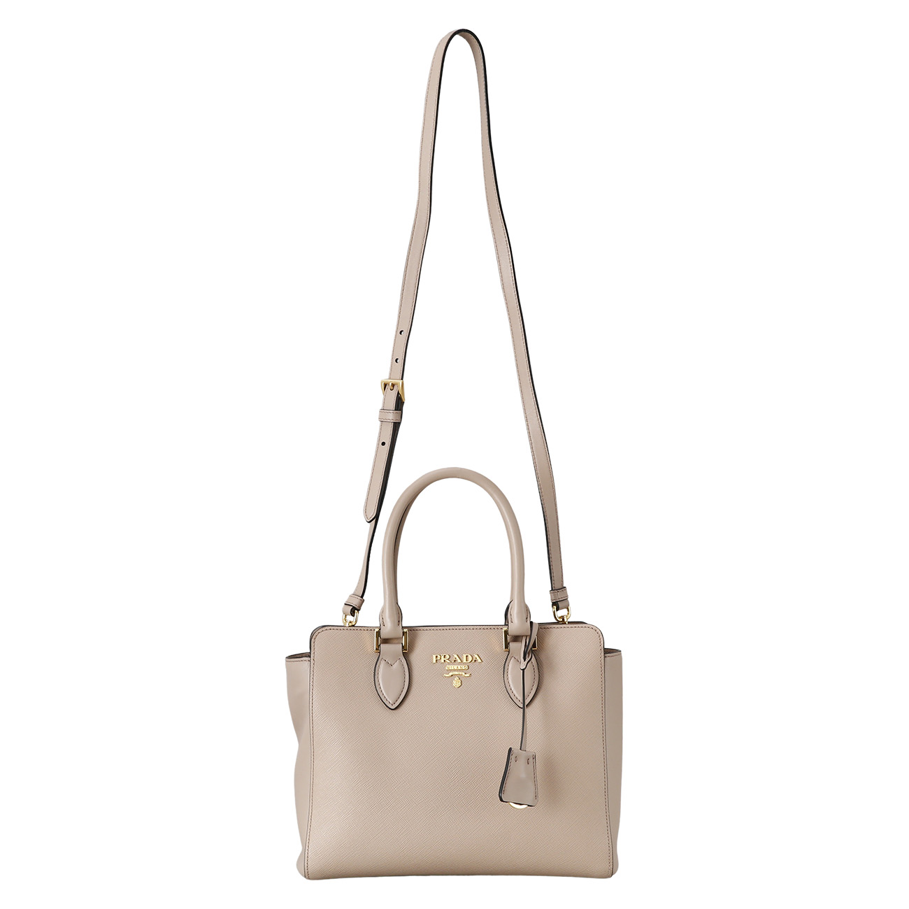 PRADA(USED)프라다 1BA113 사피아노 토트겸 숄더백