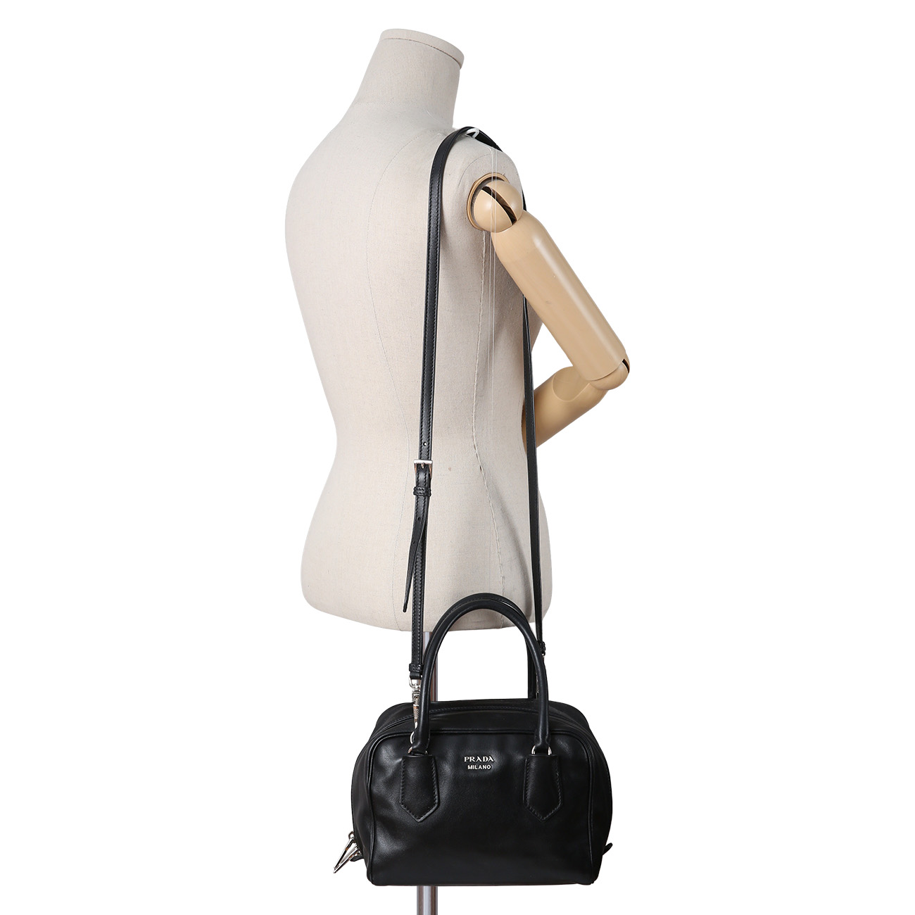PRADA(USED)프라다 1BB011 인사이드 토트겸 숄더백