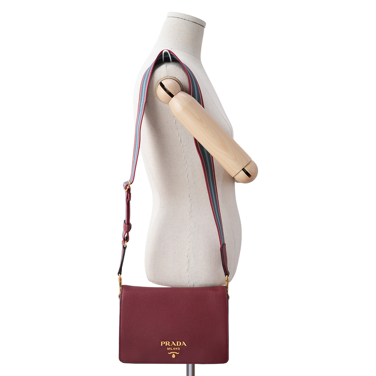 PRADA(USED)프라다 1BD159 비텔로 다이노 크로스백