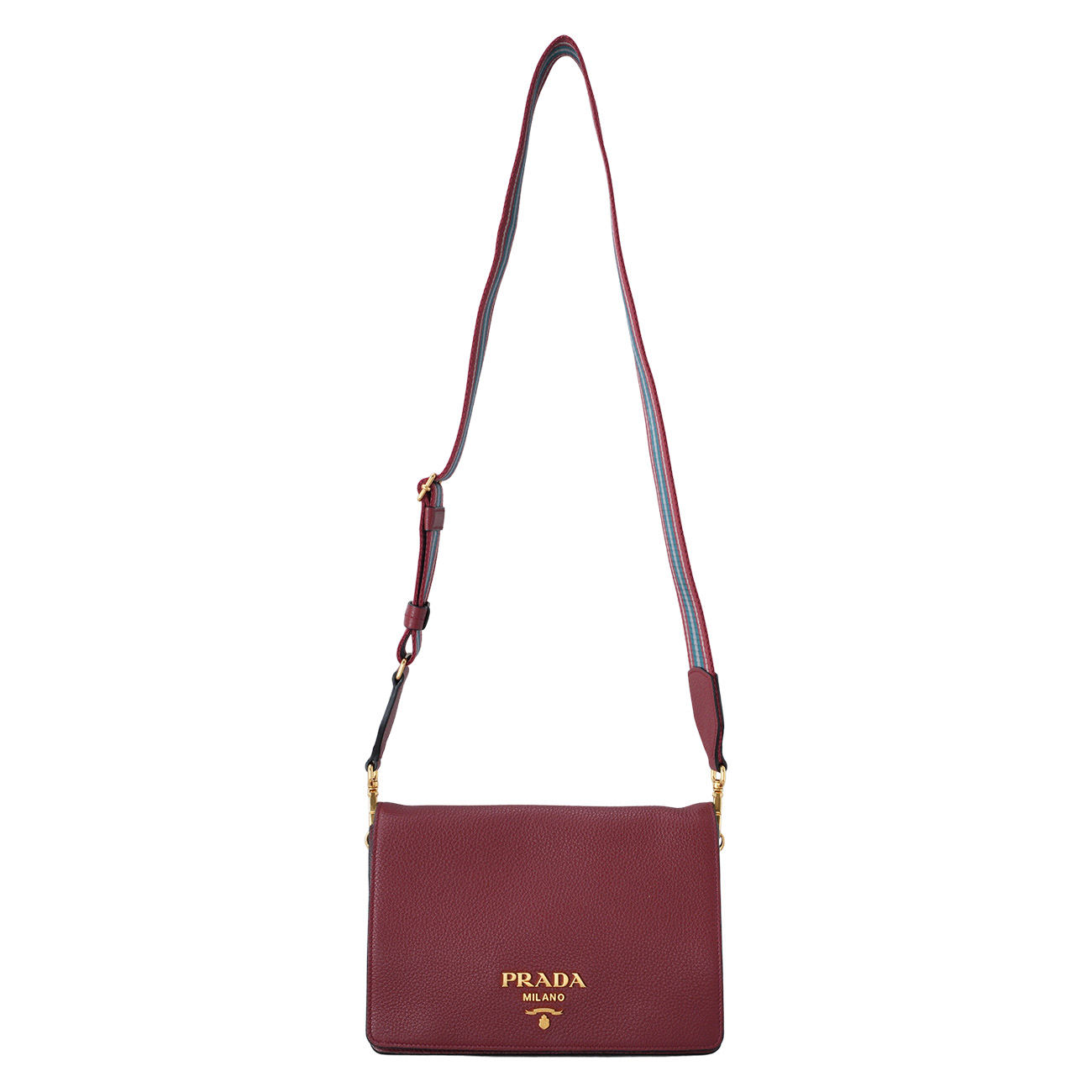 PRADA(USED)프라다 1BD159 비텔로 다이노 크로스백