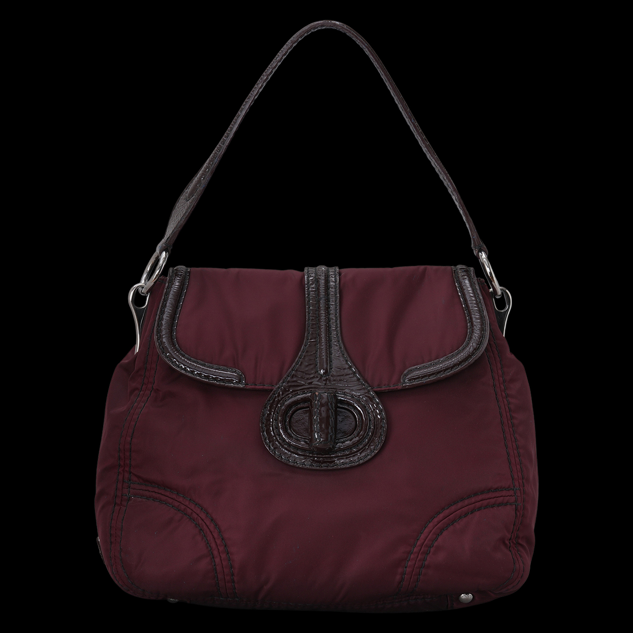 PRADA(USED)프라다 나일론 호보백