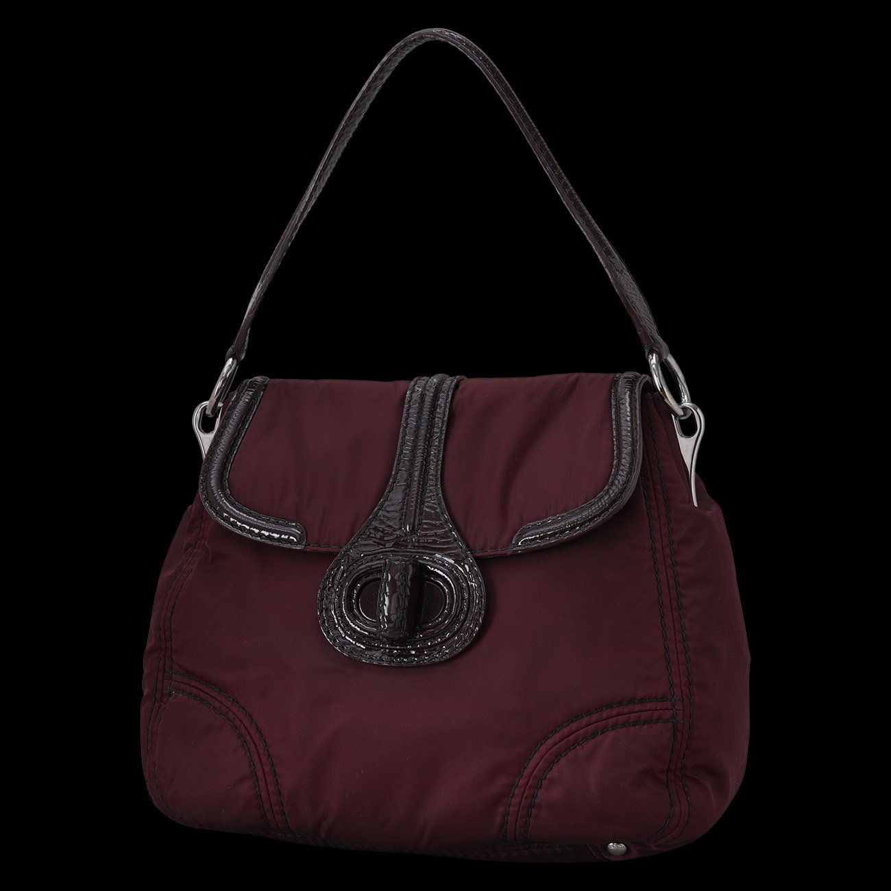PRADA(USED)프라다 나일론 호보백