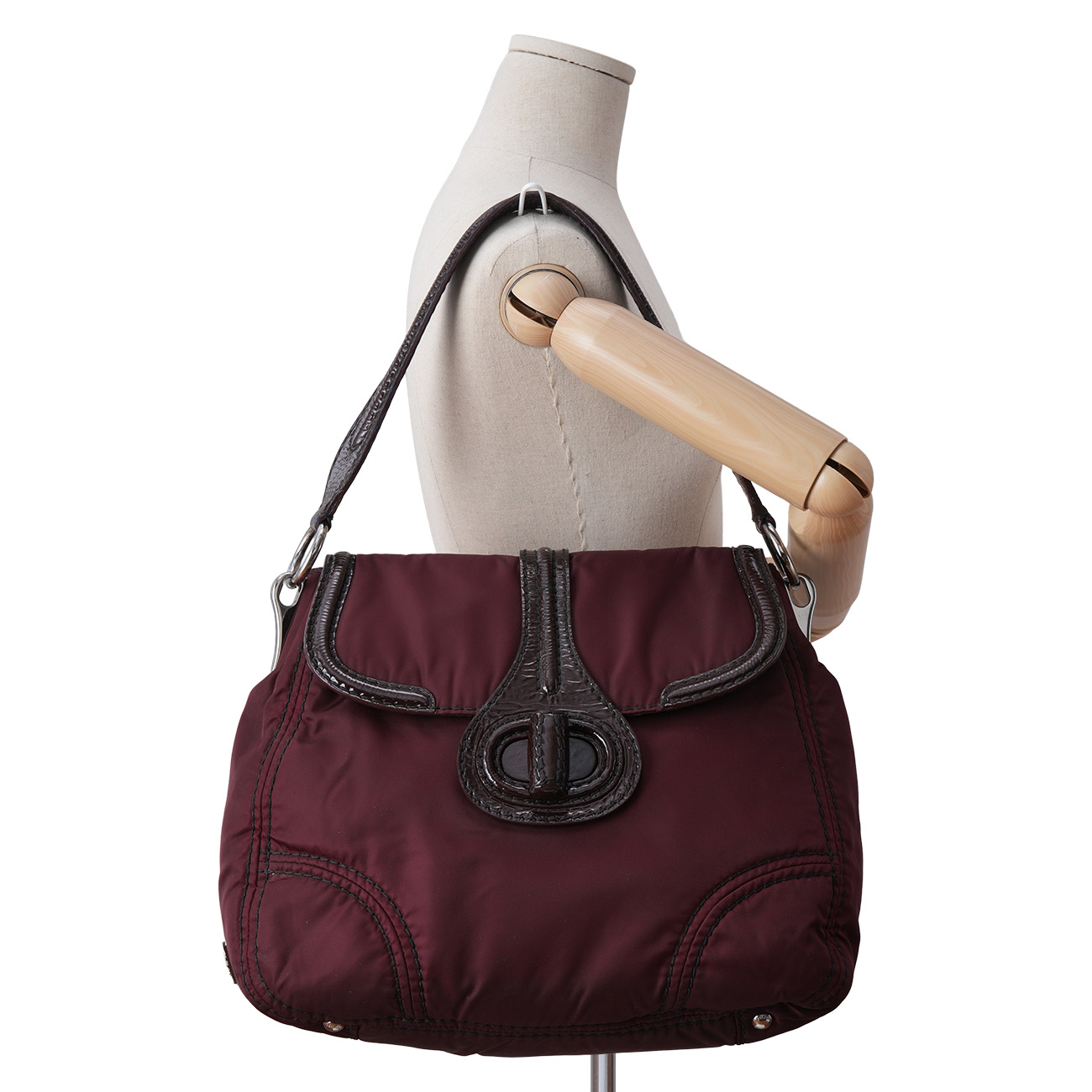 PRADA(USED)프라다 나일론 호보백