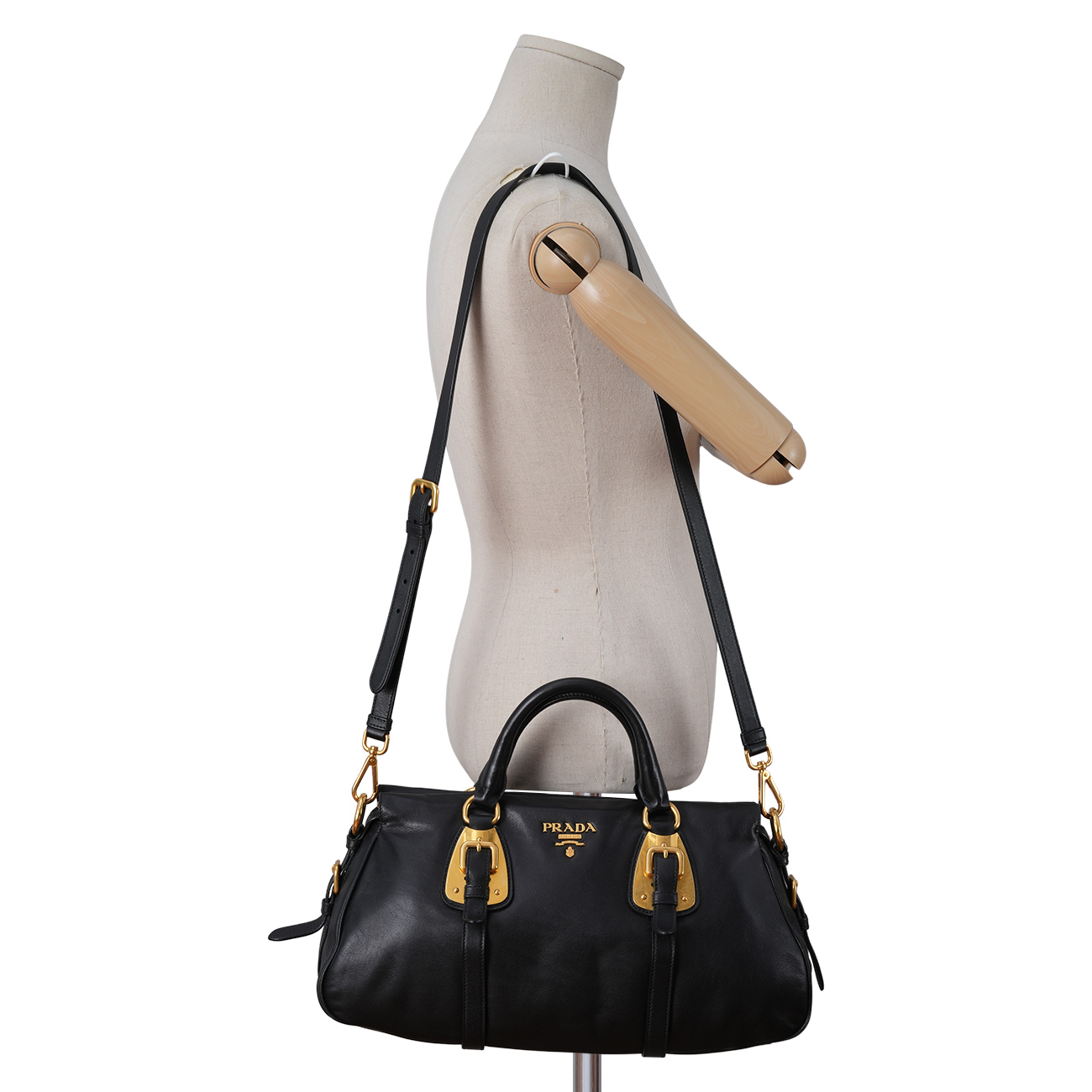 PRADA(USED)프라다 소프트카프 토트겸 숄더백
