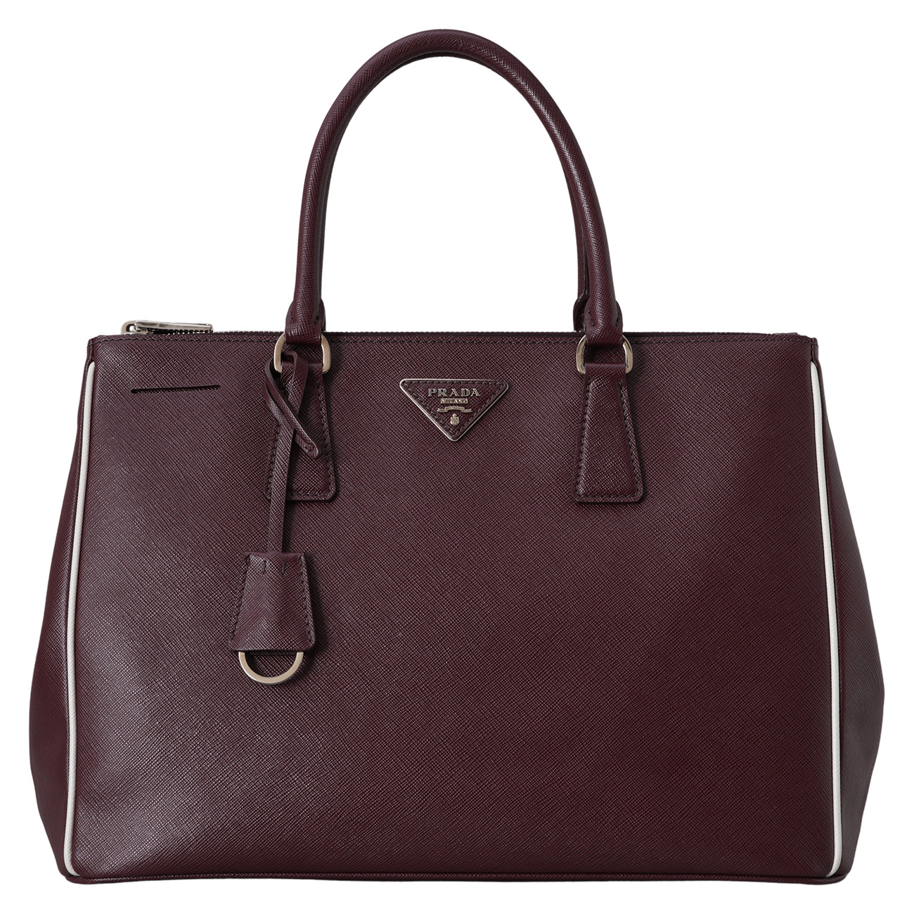 PRADA(USED)프라다 사피아노 럭스 토트 겸 숄더백