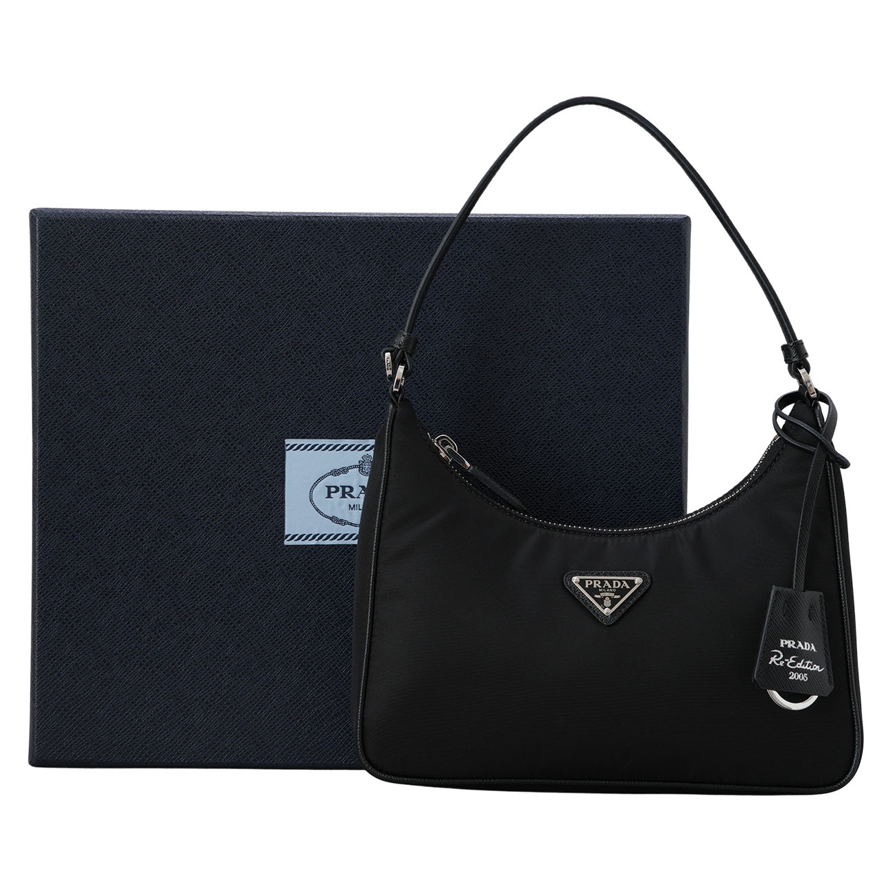 PRADA(USED)프라다 리나일론 호보백