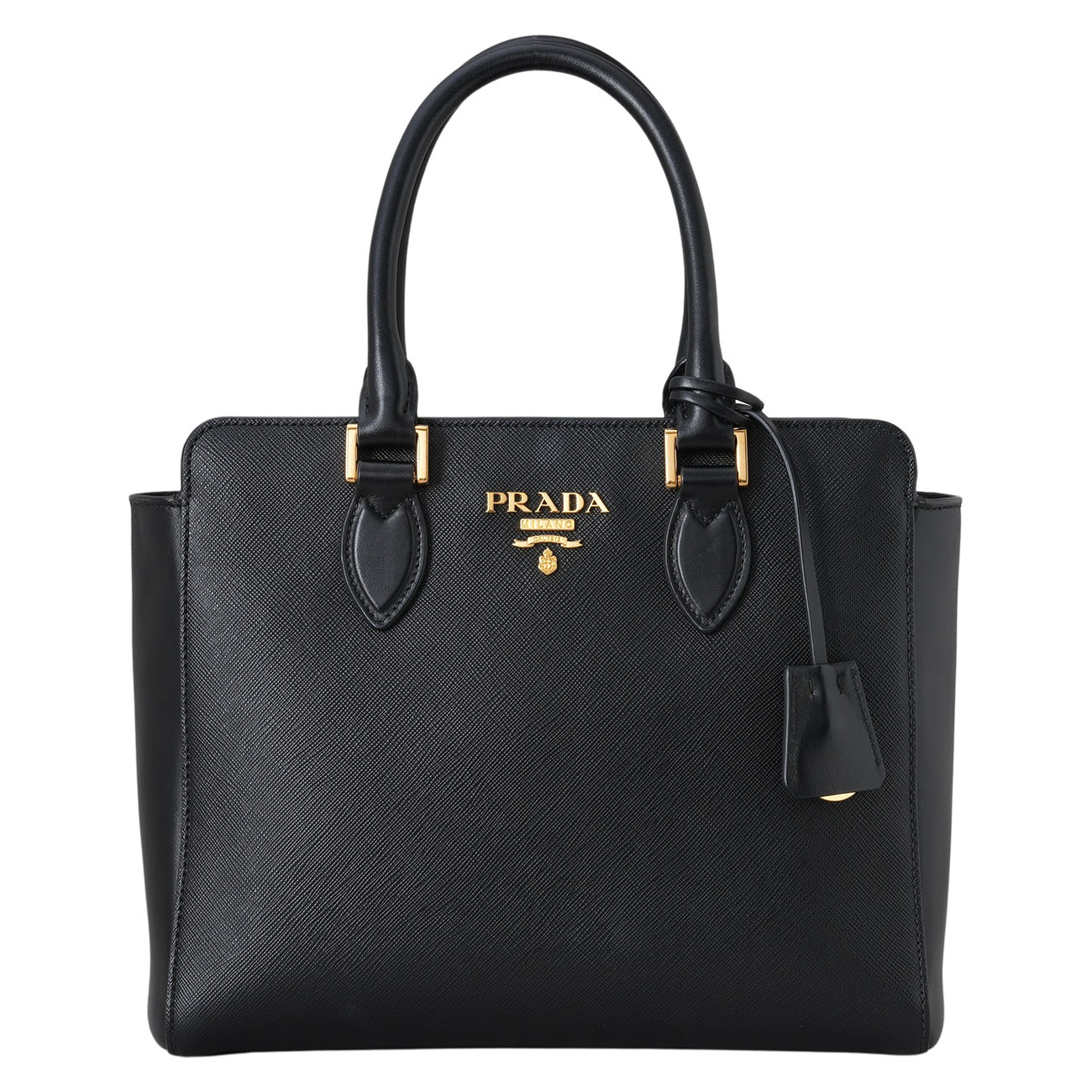 PRADA(USED)프라다 1BA113 사피아노 소프트 토트백