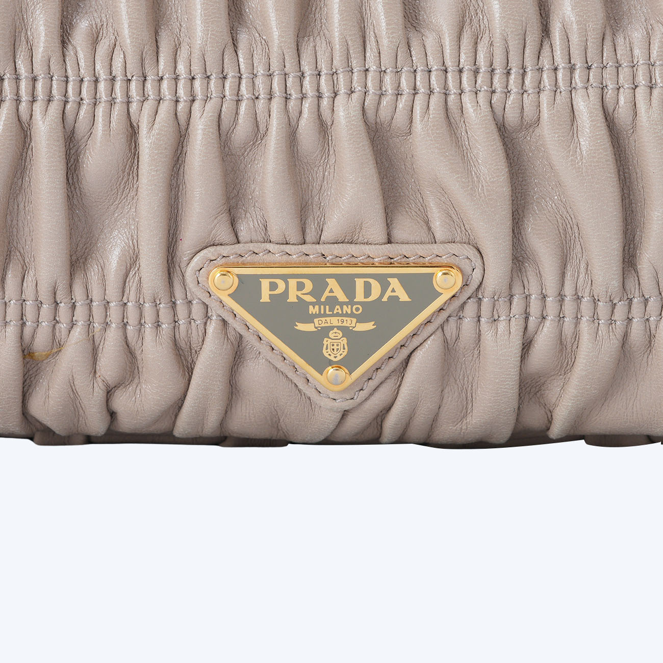 PRADA(USED)프라다 고프레 플랩 클러치