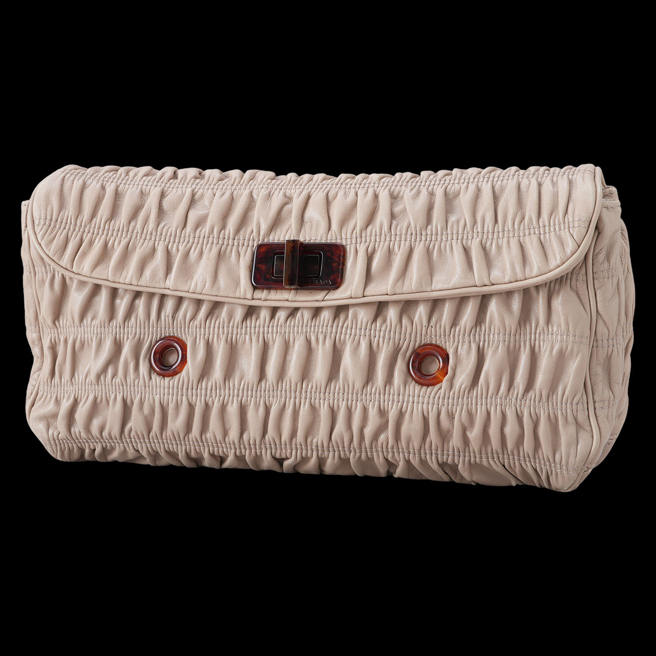 PRADA(USED)프라다 고프레 플랩 클러치
