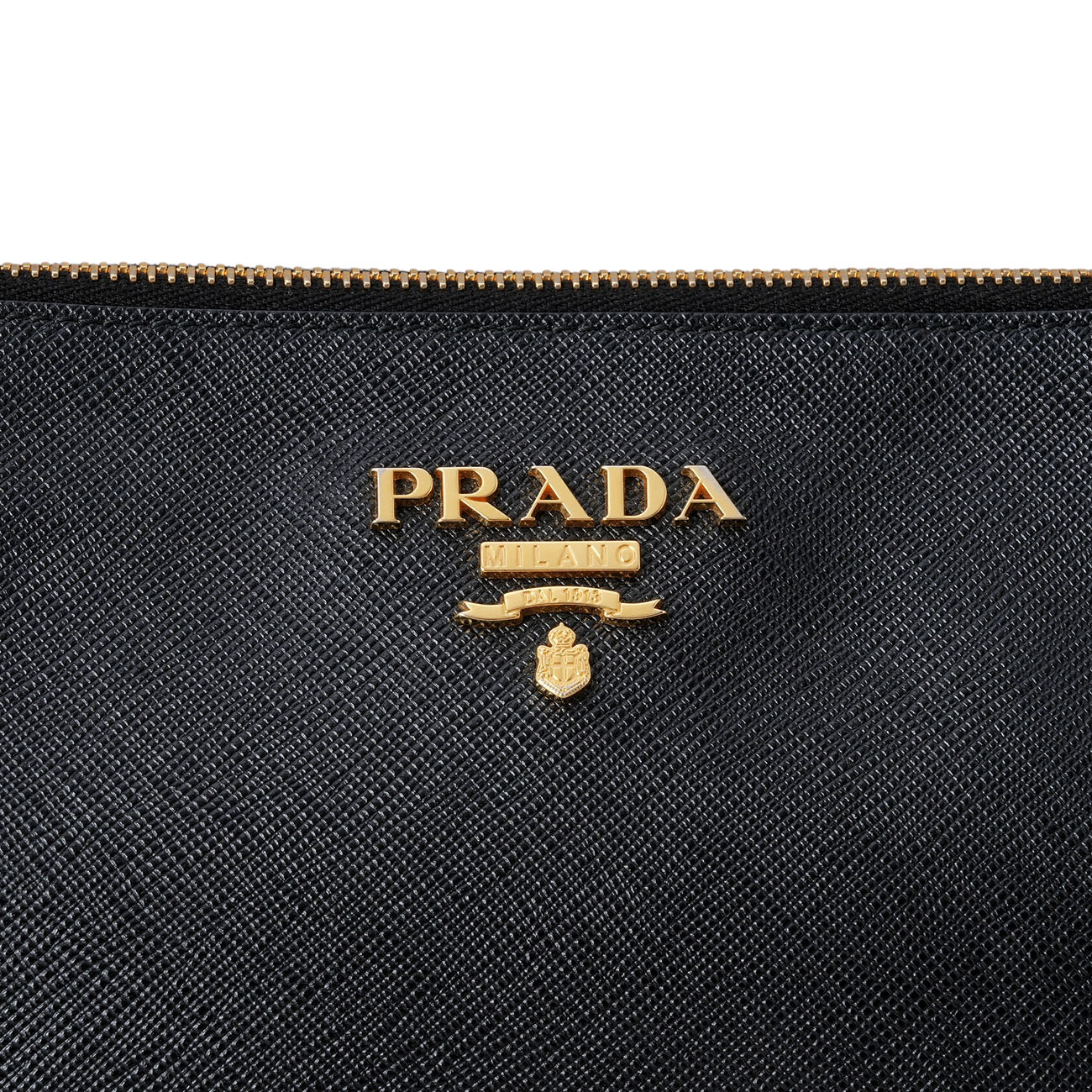PRADA(USED)프라다 사피아노 가죽 클러치