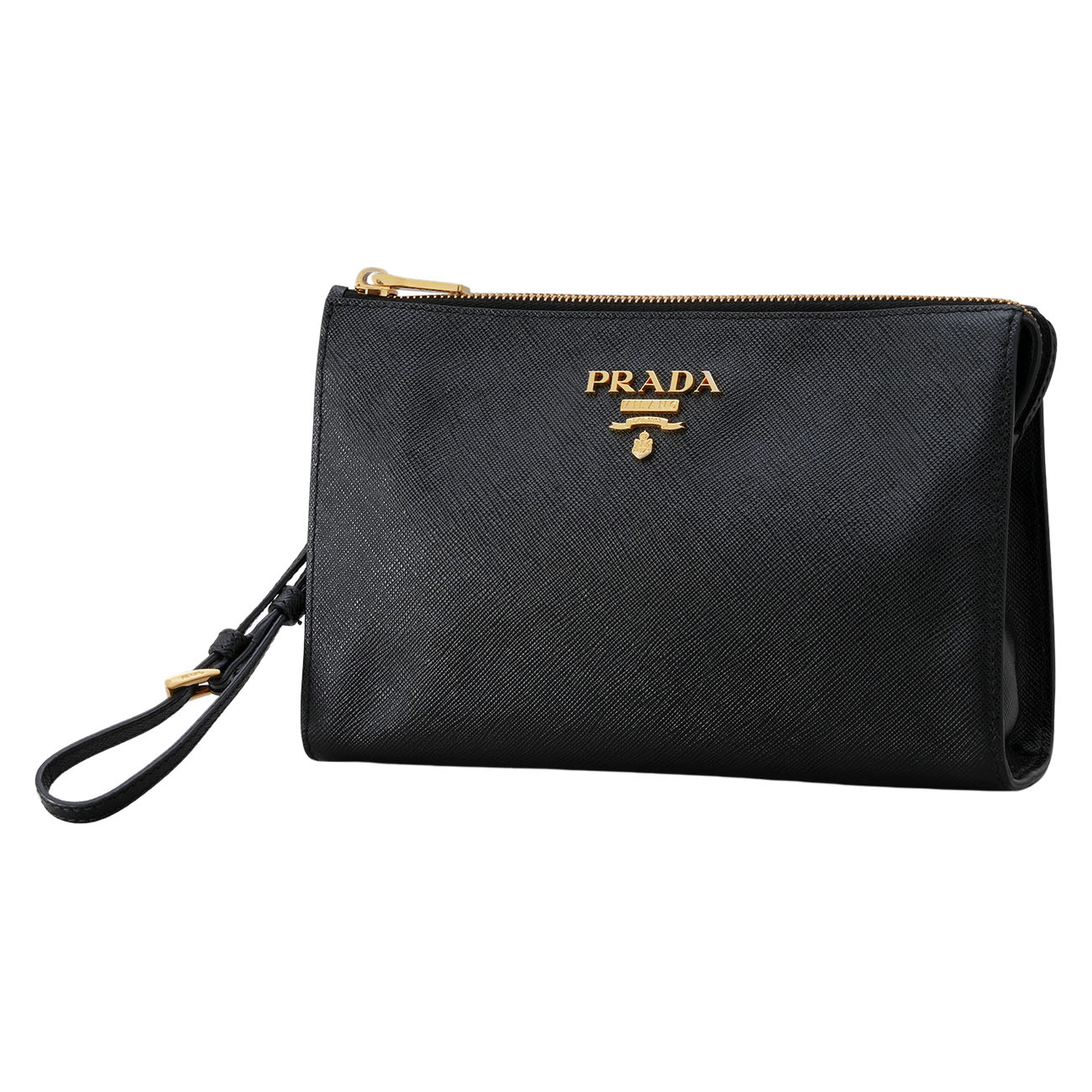 PRADA(USED)프라다 사피아노 가죽 클러치