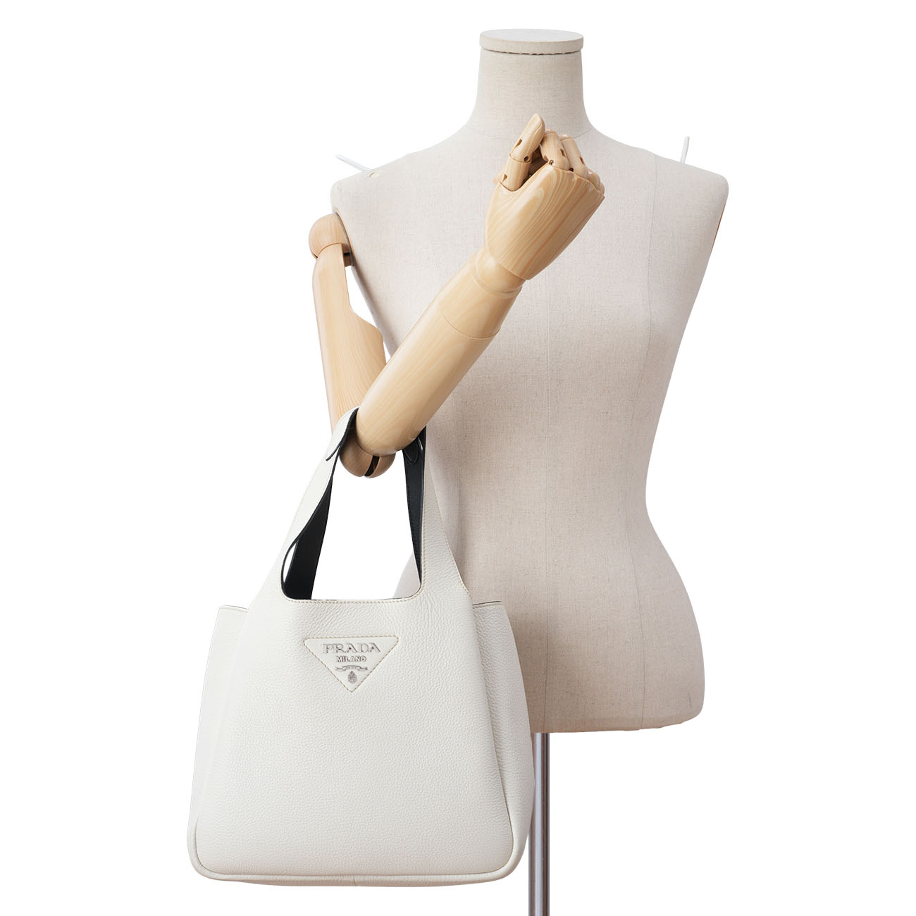 PRADA(USED)프라다 1BG335 비텔로 다이노 스몰 토트백