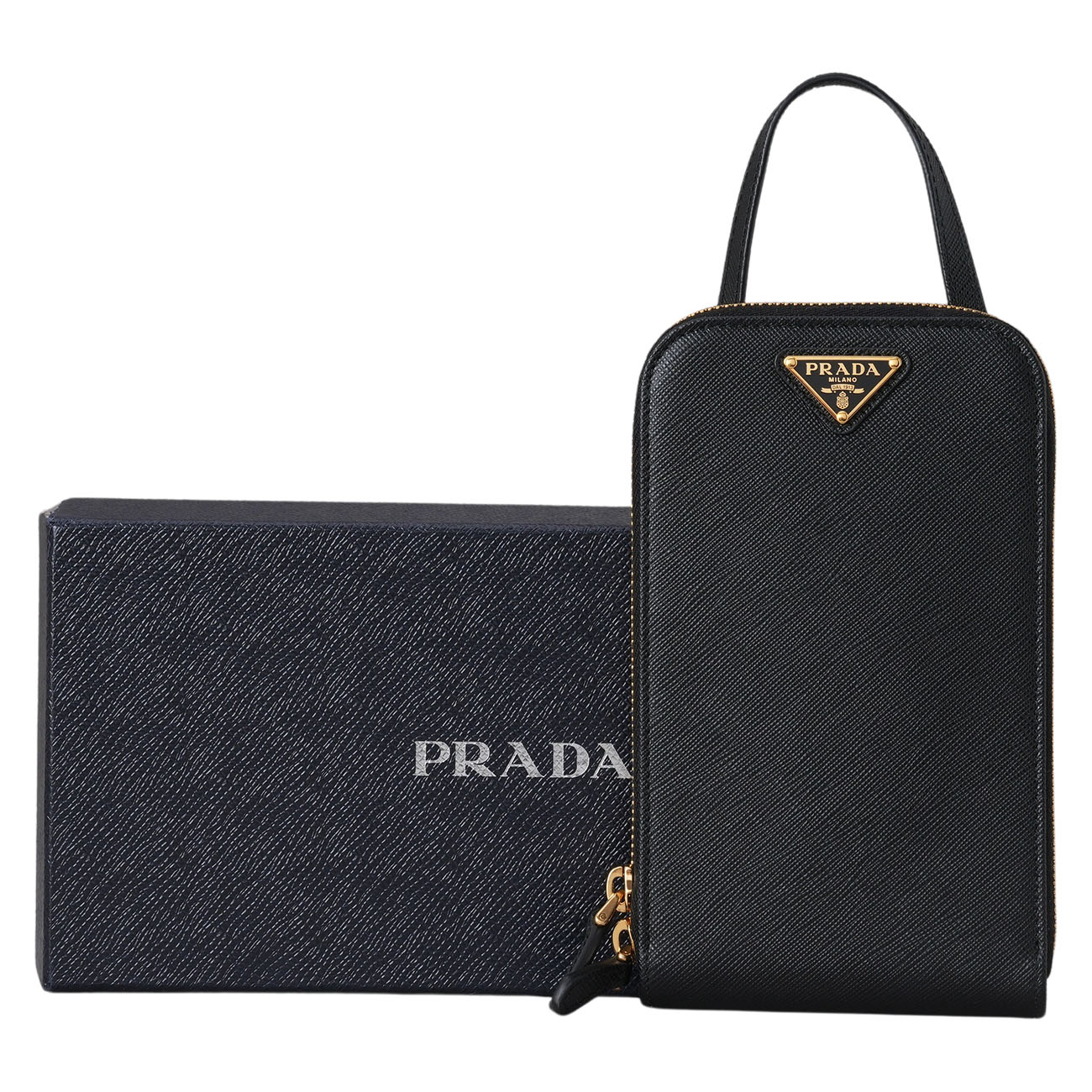 PRADA(USED)프라다 1BP027 사피아노 미니 크로스백