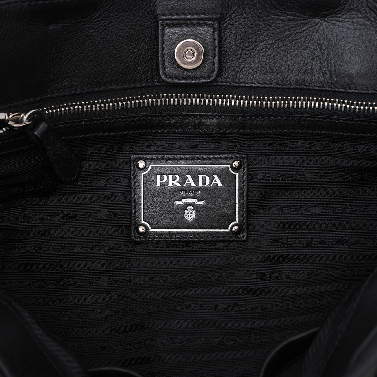 PRADA(USED)프라다 소프트 카프 숄더백