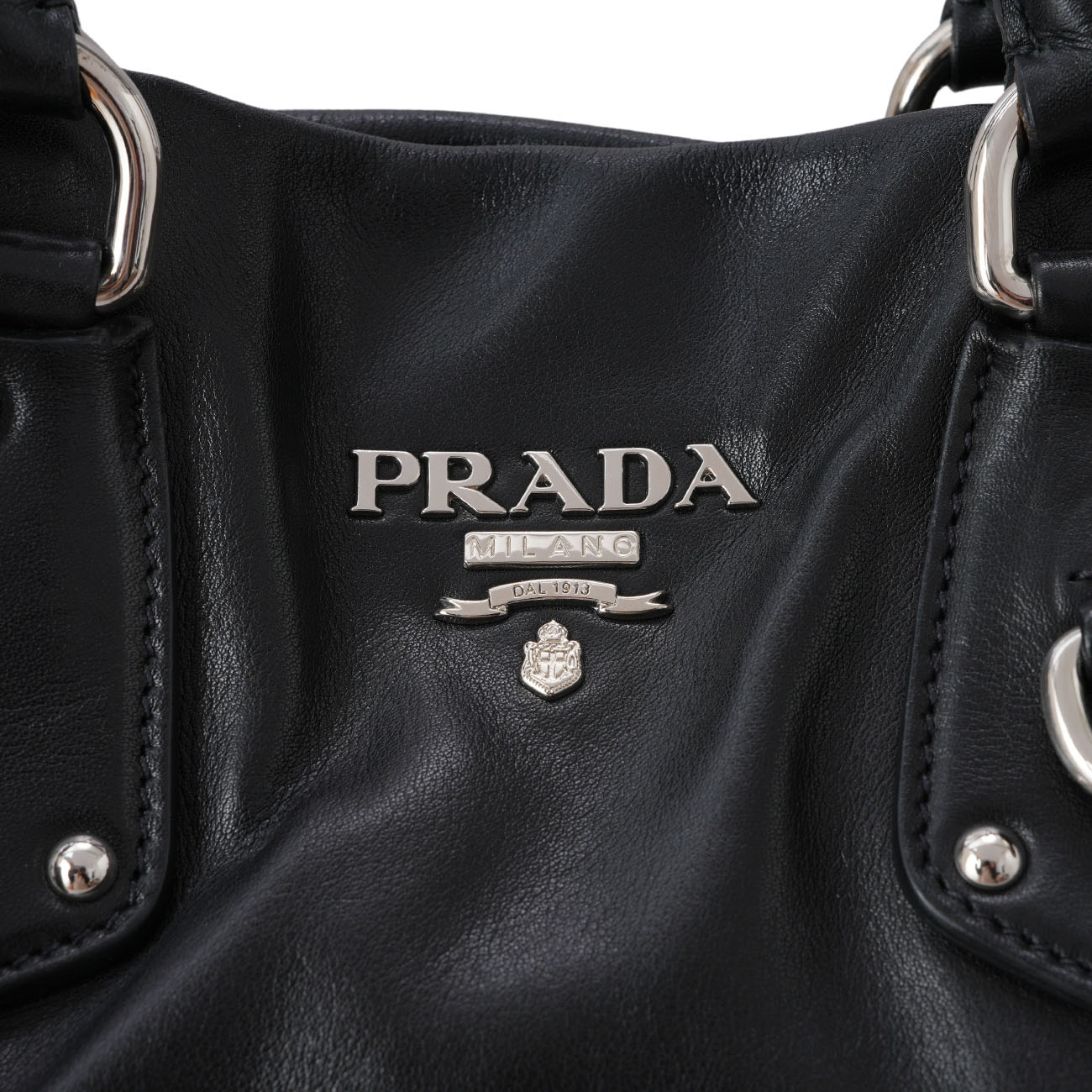 PRADA(USED)프라다 소프트 카프 숄더백
